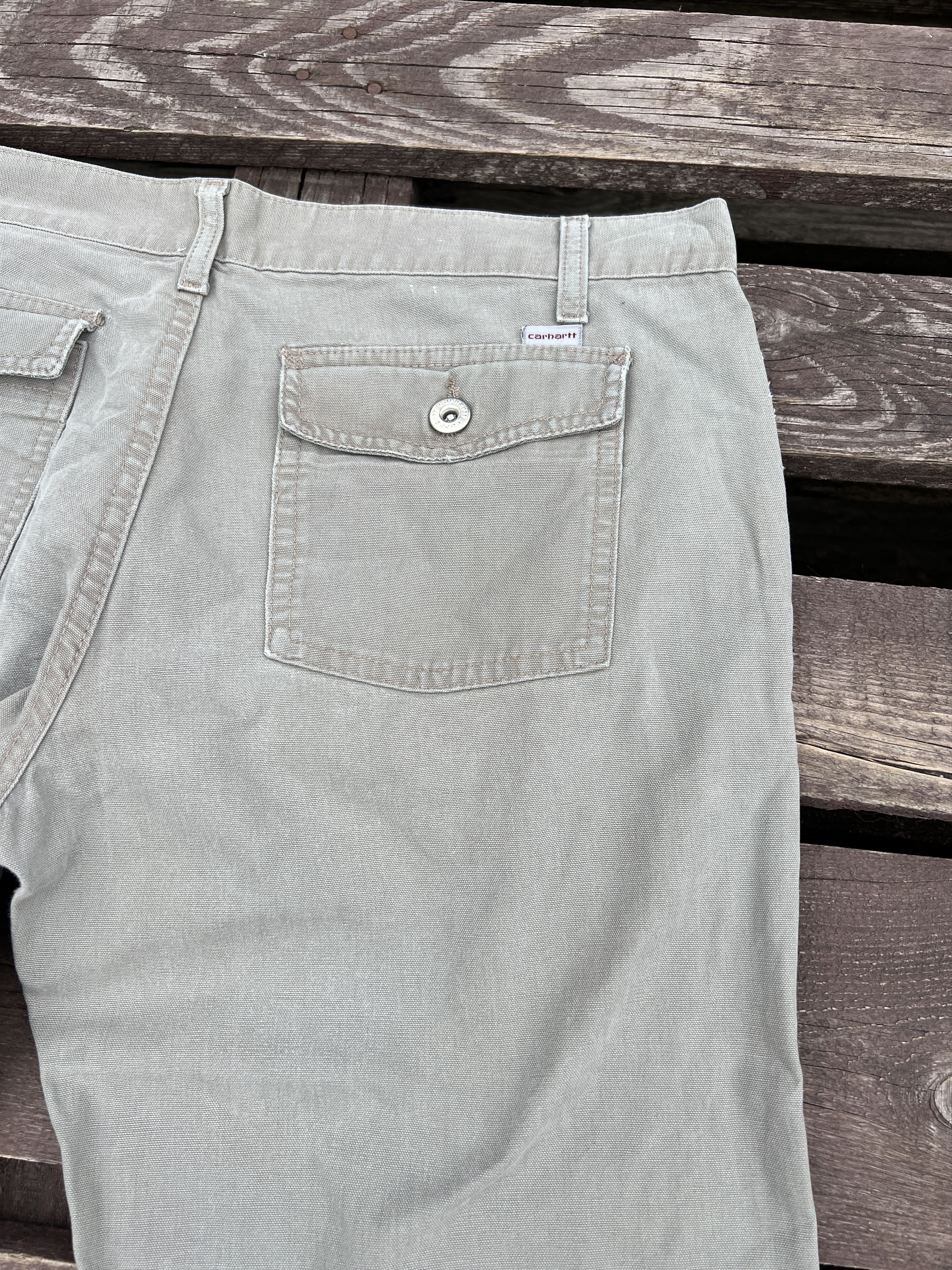 Carhartt Carhartt Y2K Vintage W’Office Pant Flared Pants Size 30" / US 8 / IT 44 - 14 Thumbnail