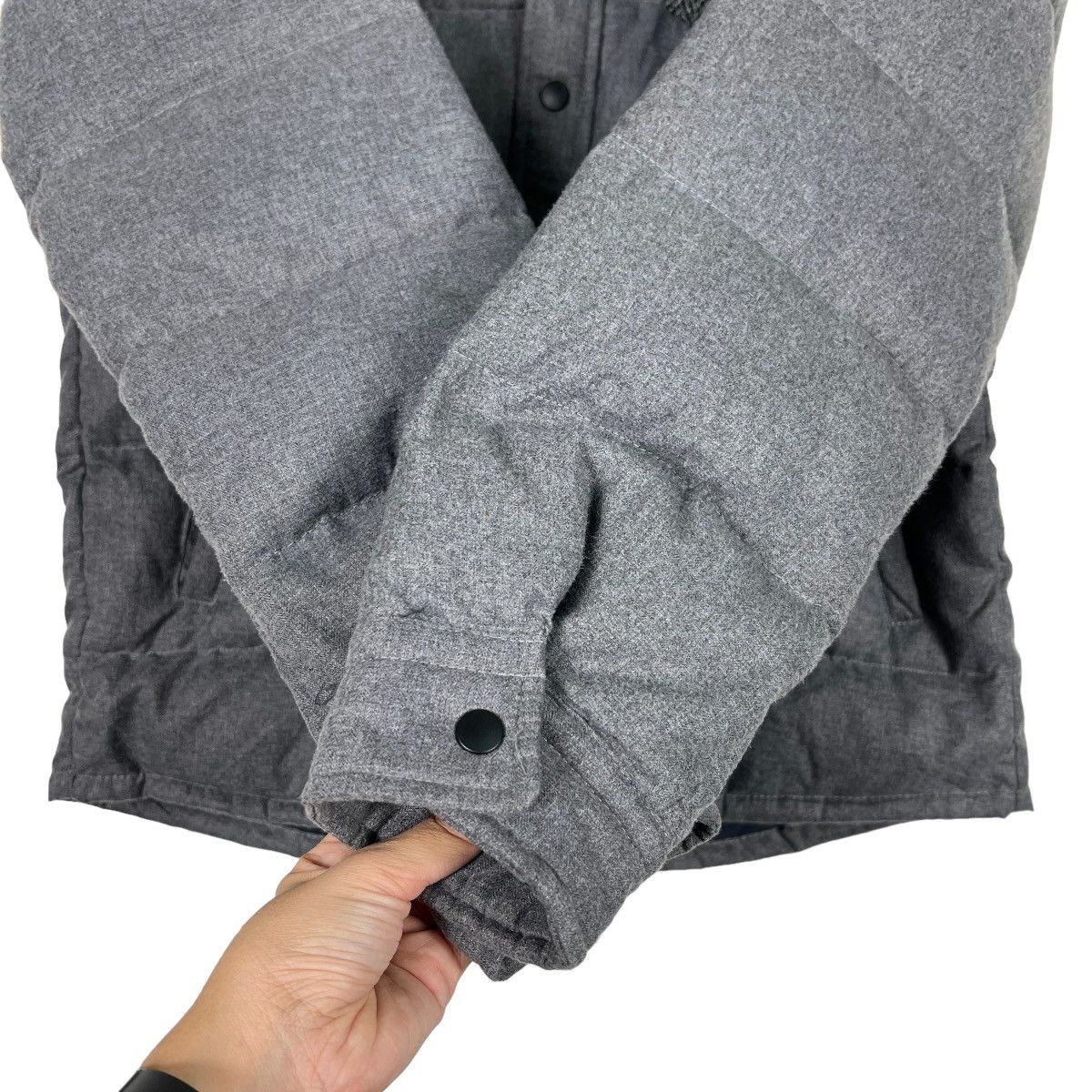 Harris Tweed 🔥 HARRIS TWEED POLAND DOWN PUFFER JACKET Size US M / EU 48-50 / 2 - 13 Thumbnail