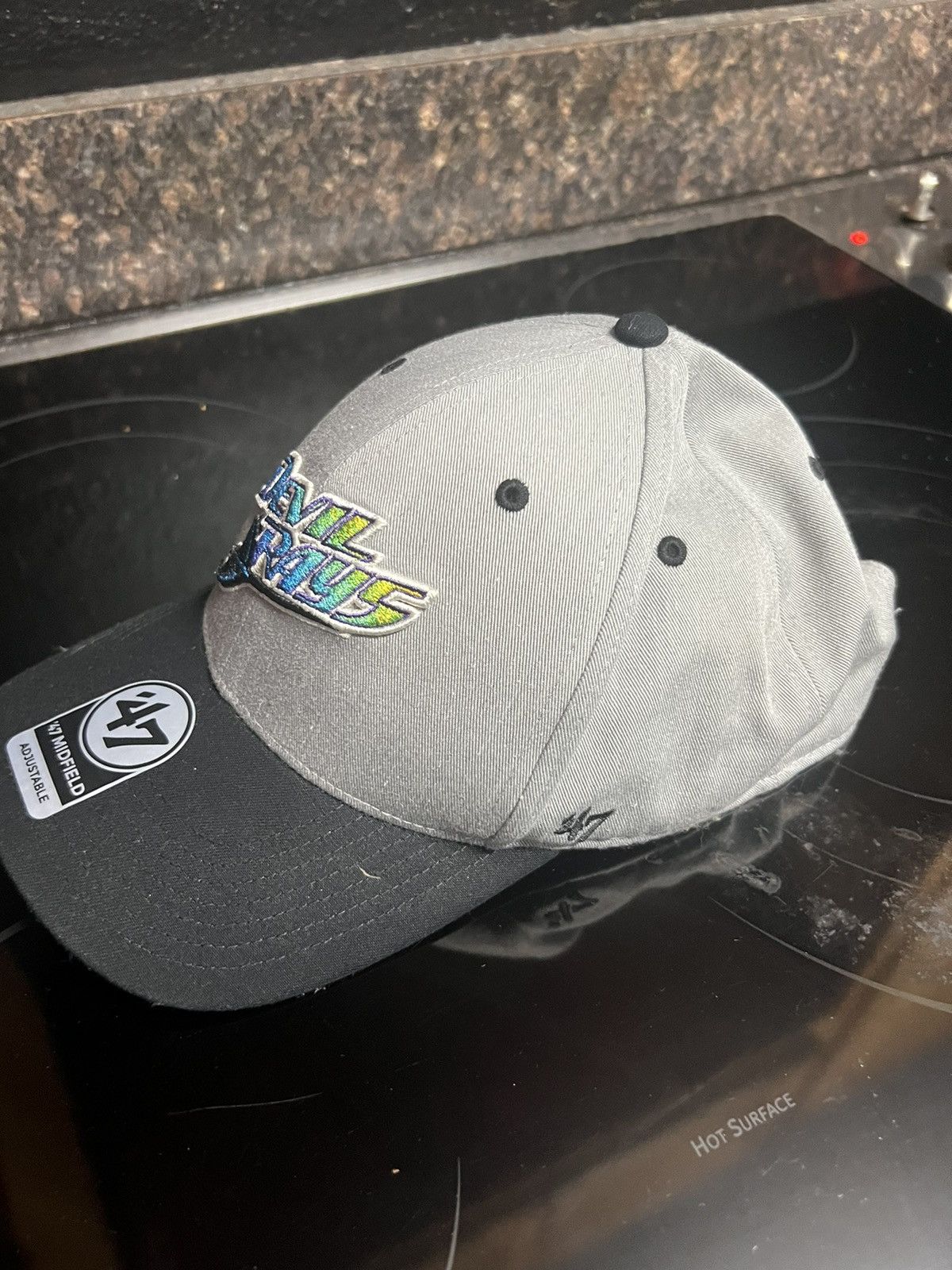 Cooperstown Collection × MLB Tampa Bay Devil Rays Cooperstown Collection Adjustable Hat Size ONE SIZE - 2 Thumbnail