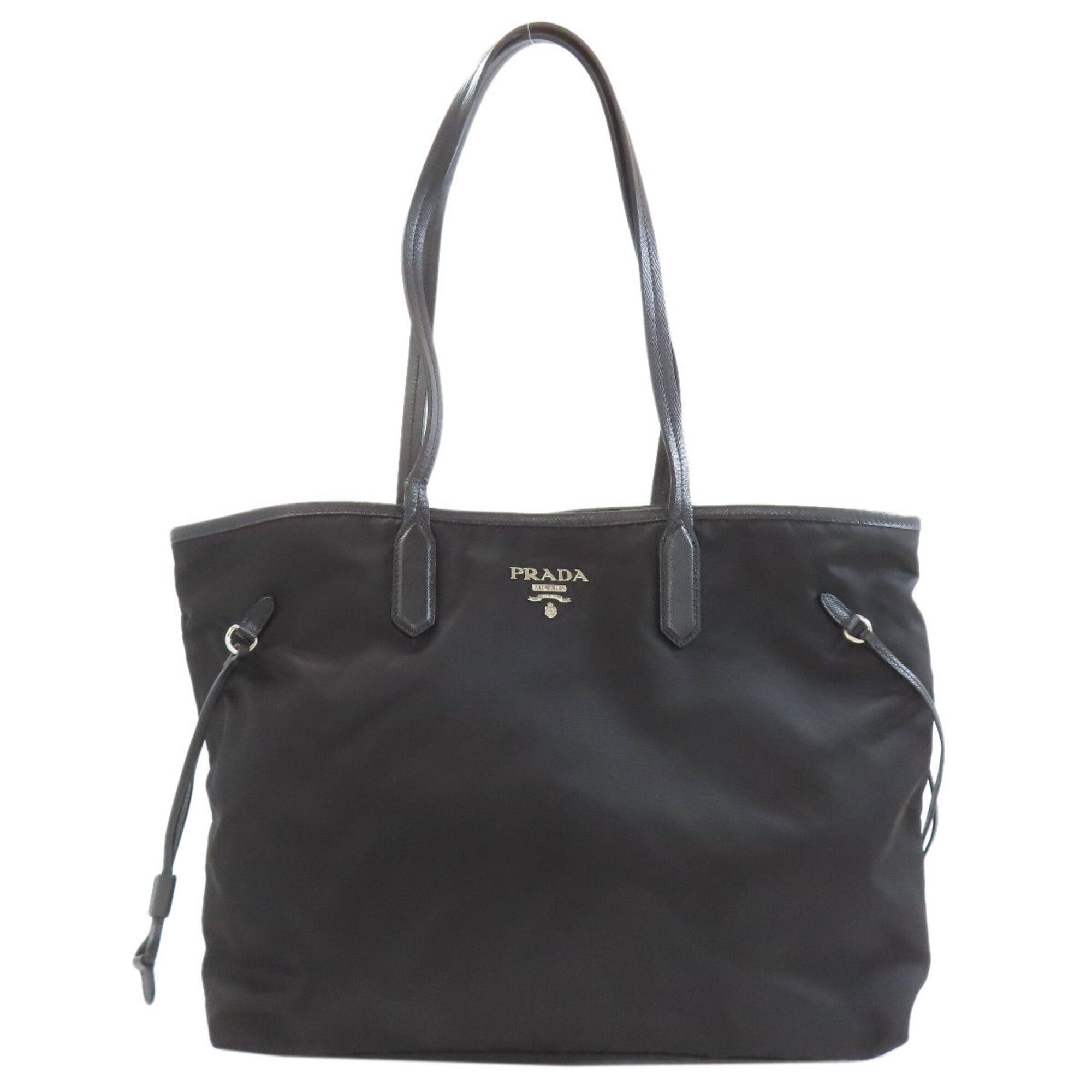 Prada Prada Logo Tote Bag, Nylon, Women's Size ONE SIZE - 1 Thumbnail