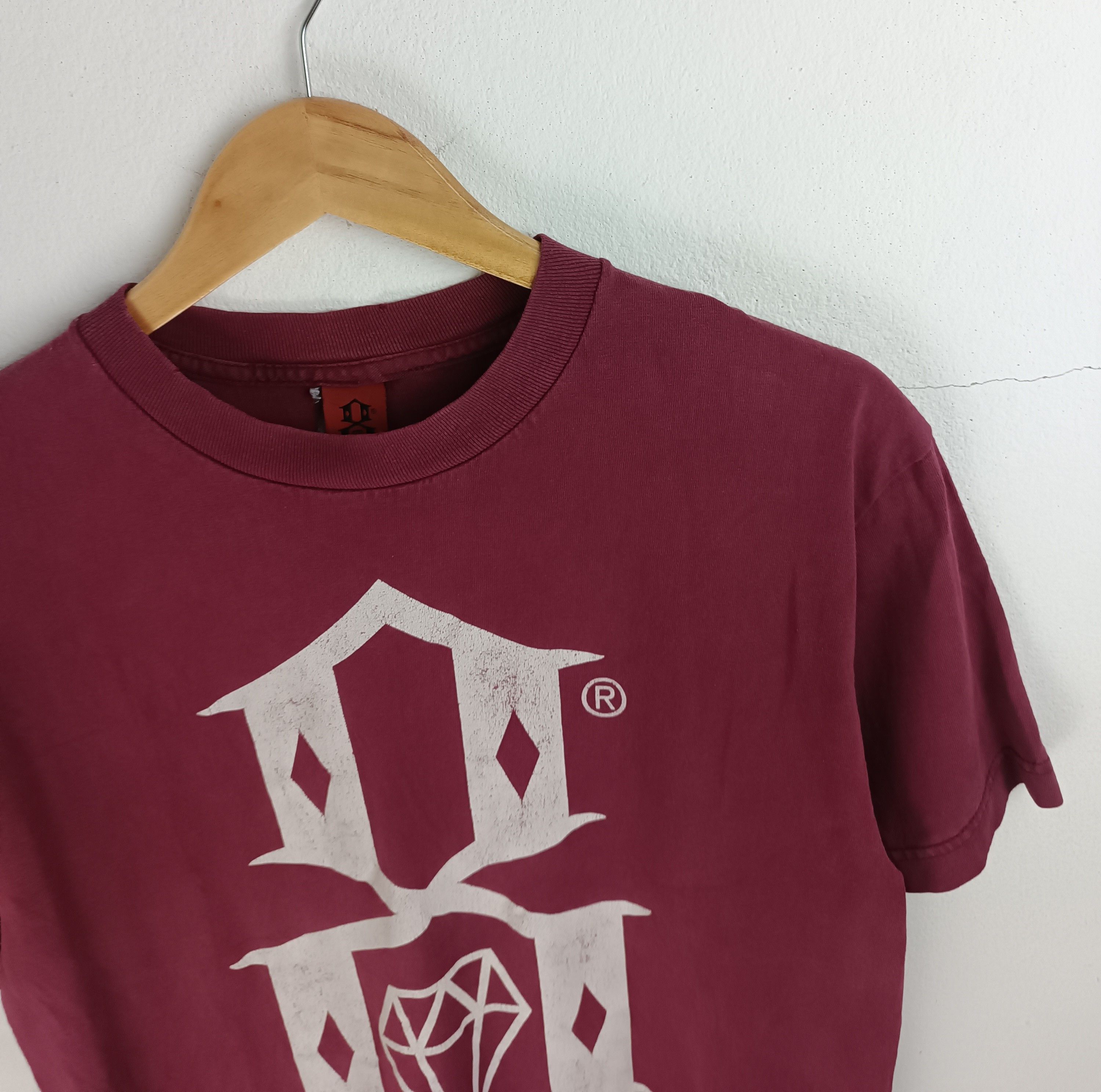 Rebel8 VINTAGE REBEL8 FADED DISTRESSED METALCORE PUNK TEE Size US M / EU 48-50 / 2 - 11 Thumbnail