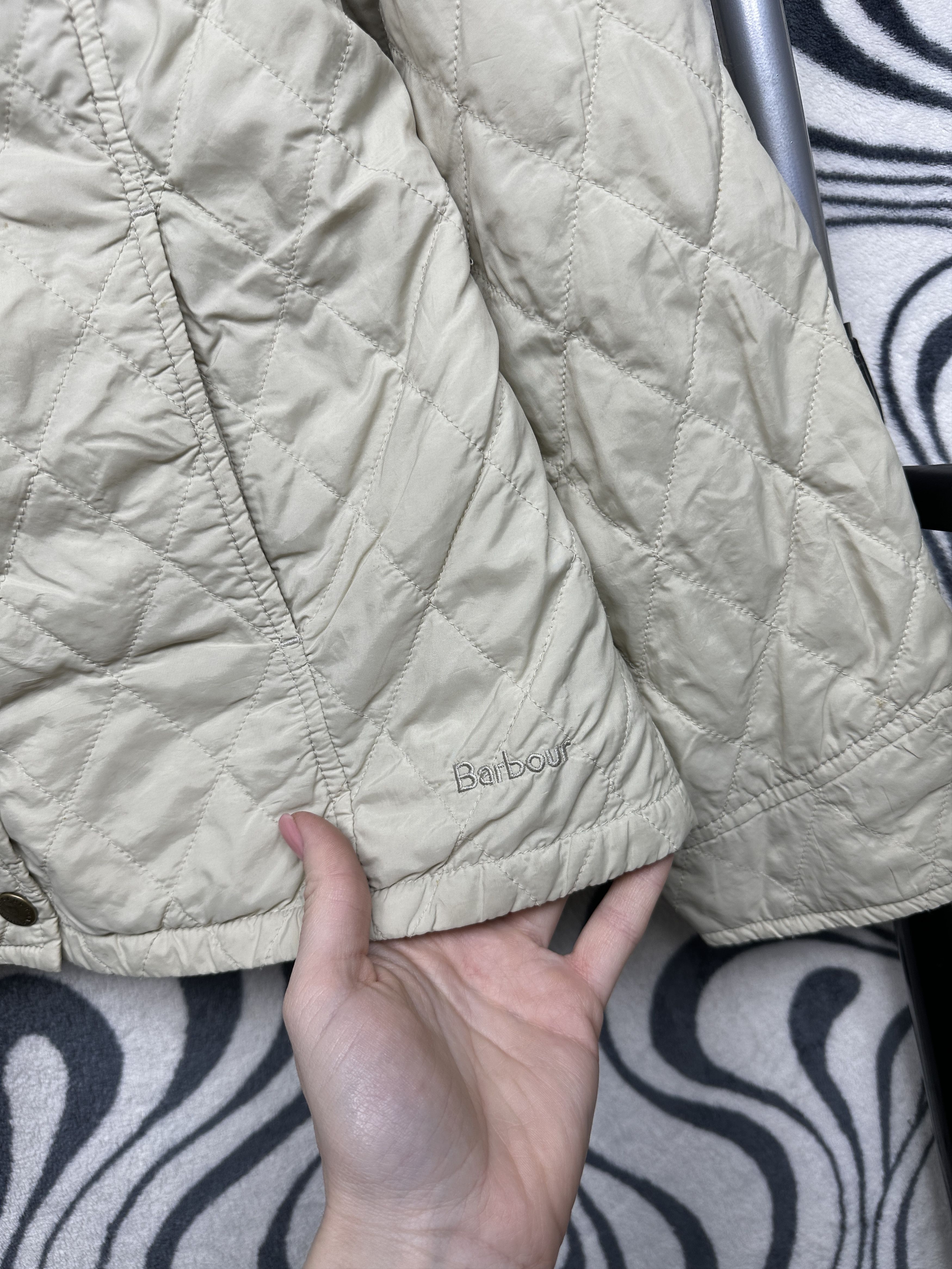 Barbour Barbour Womens Matt Flyweight Newmarket Quilted Jacket Size L / US 10 / IT 46 - 3 Thumbnail