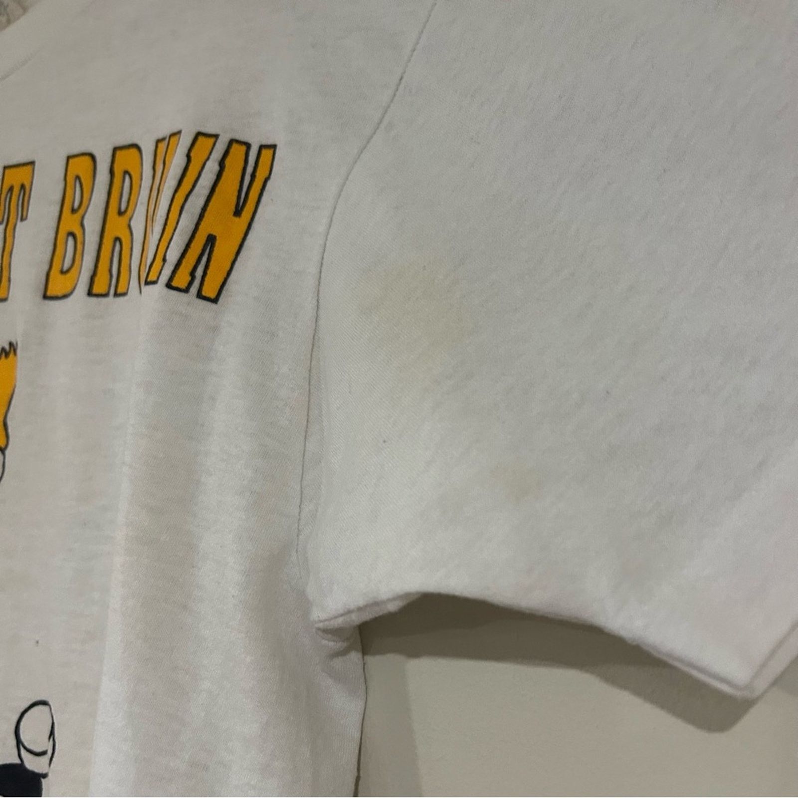 Other Vintage Boston Bruins Bart Simpson Shirt Size US S / EU 44-46 / 1 - 8 Thumbnail