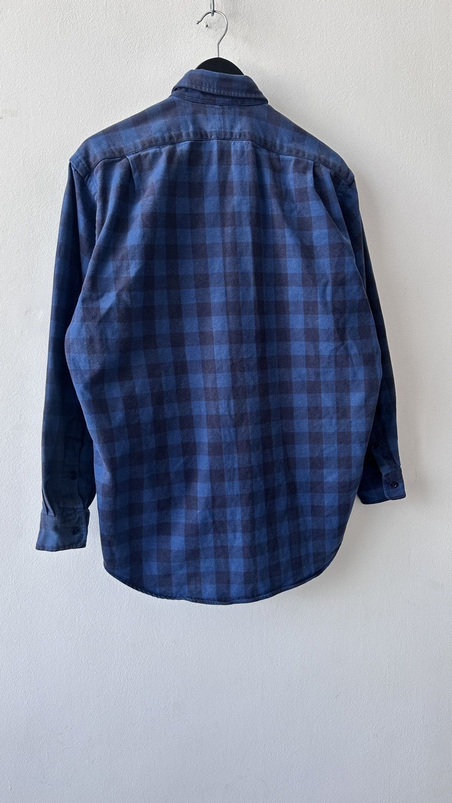 Polo Ralph Lauren Polo Ralph Lauren Blue Buffalo Plaid Flannel Shirt Workwear Size US M / EU 48-50 / 2 - 12 Thumbnail