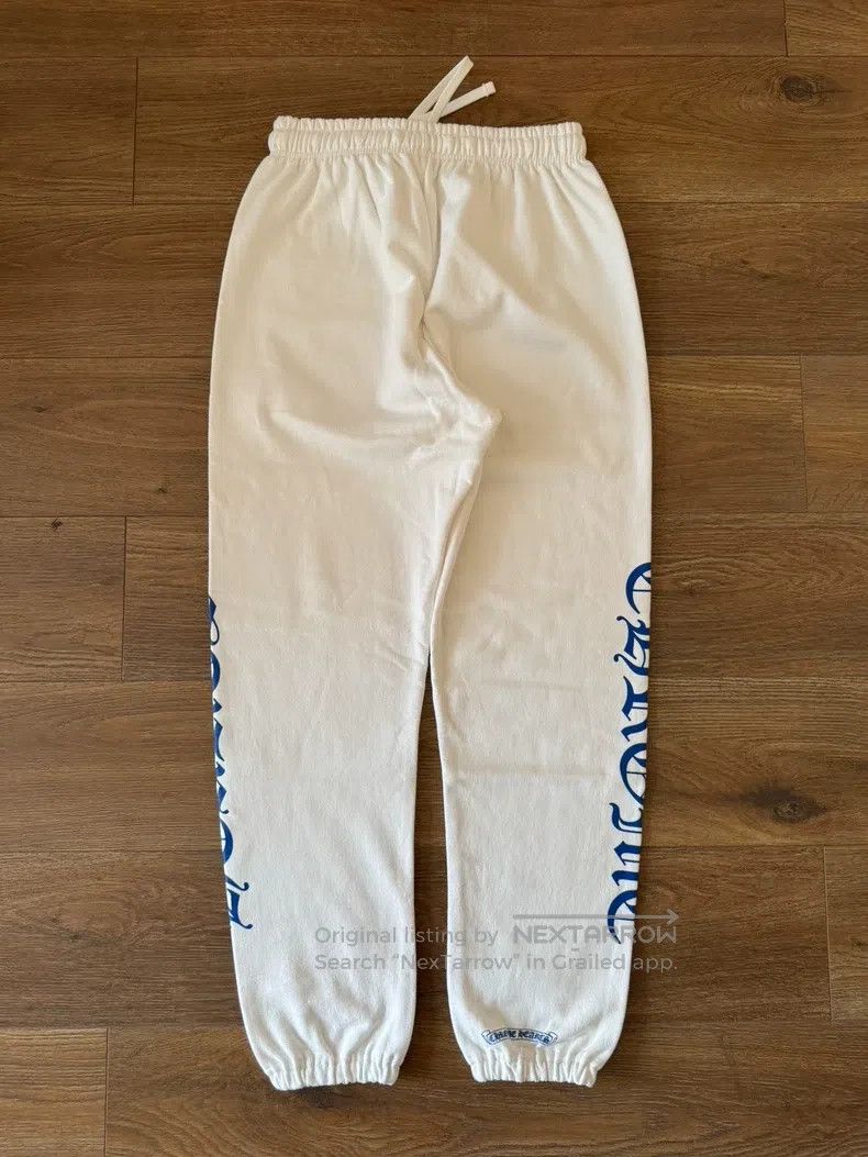 Chrome Hearts CHROME HEARTS Size L Blue Sanskrit horseshoe pattern white Size US 32 / EU 48 - 2 Thumbnail