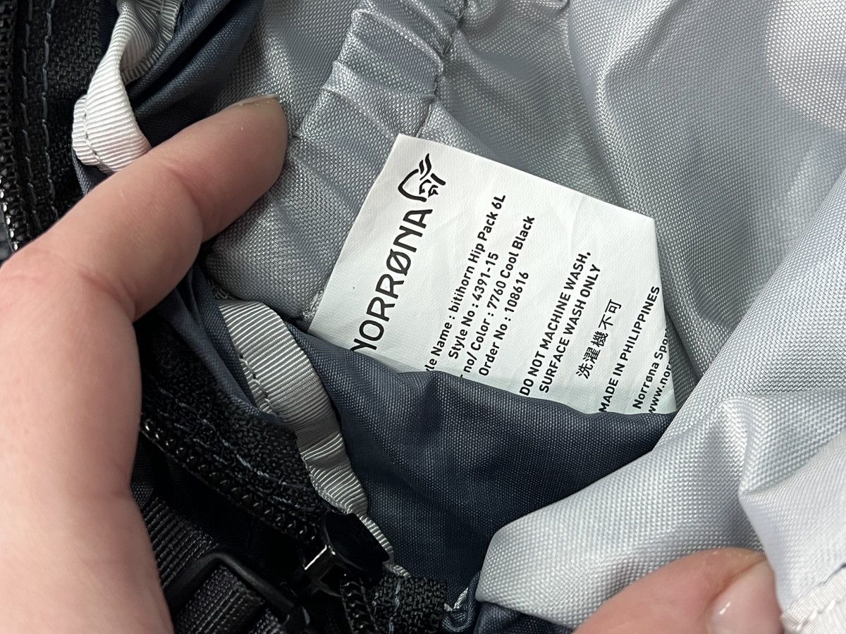 Norrona Norrona Bitihorn 6 waist messenger Bag Spotwear Multipocket Size ONE SIZE - 11 Thumbnail