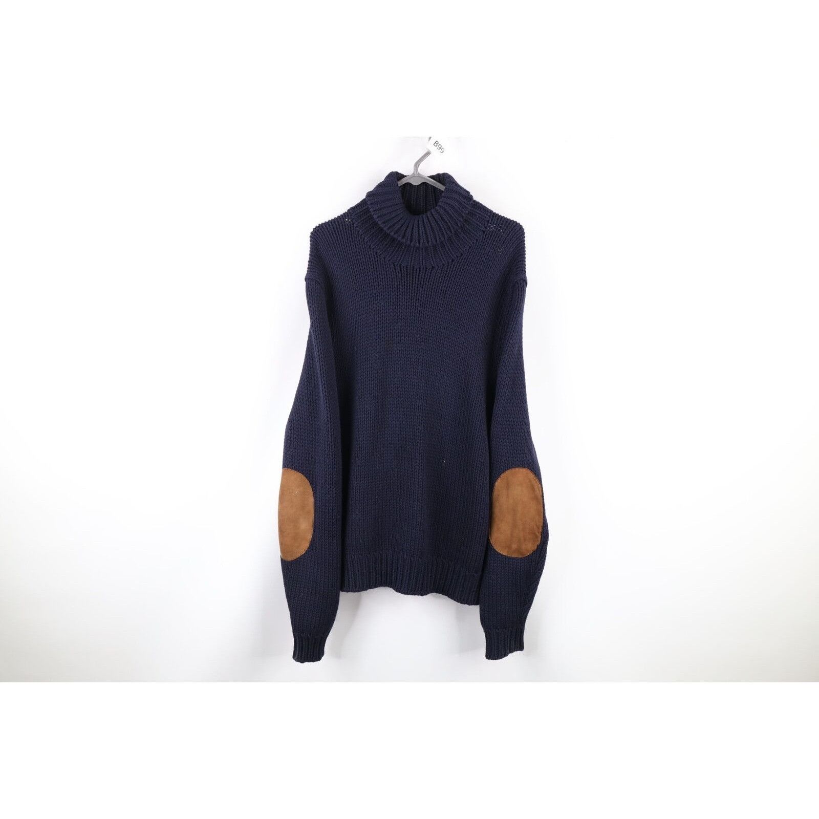 Polo Ralph Lauren Vintage 90s Ralph Lauren Heavyweight Wool Turtleneck Sweater Size US XL / EU 56 / 4 - 1 Thumbnail