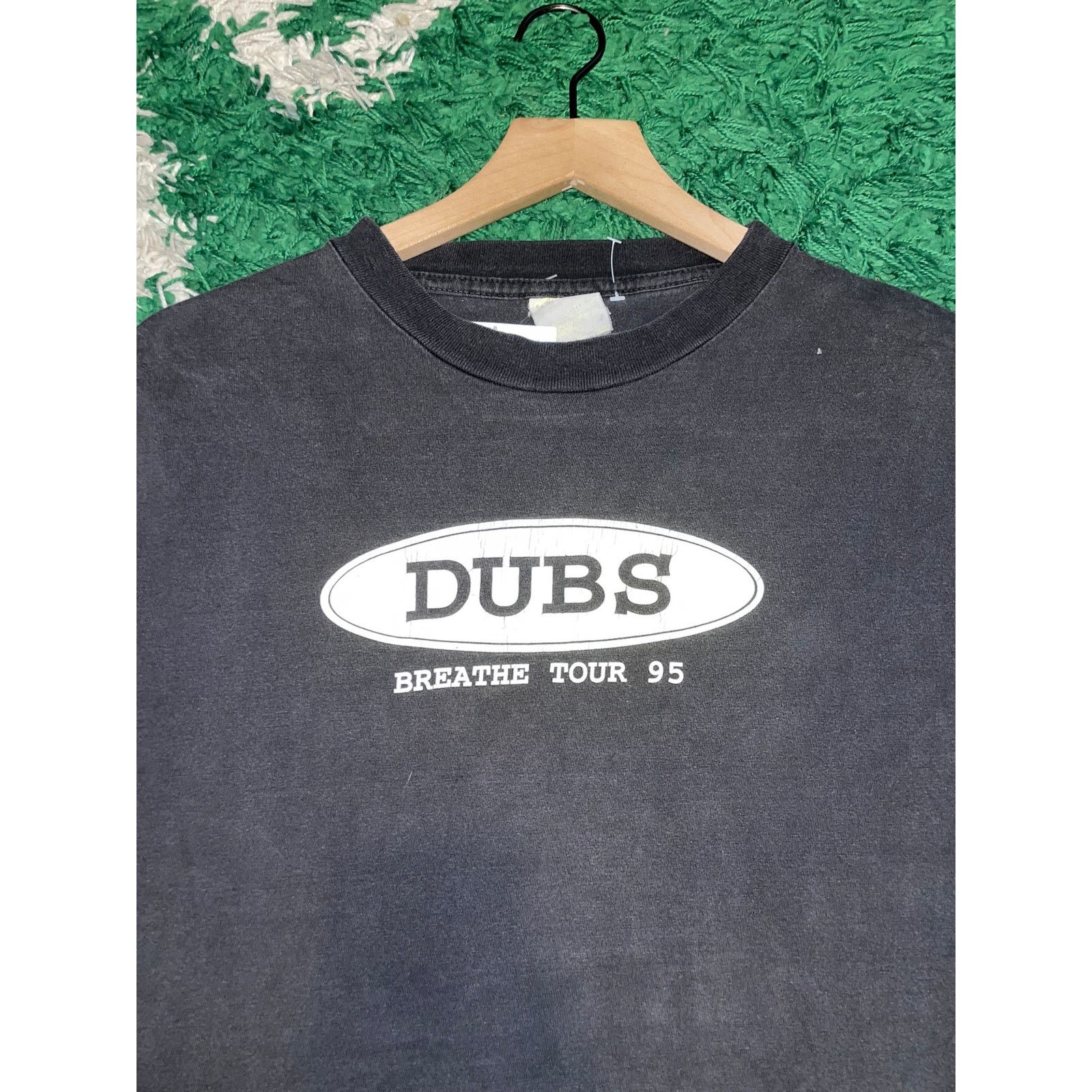 Vintage 90s The Dubs Young Dubliners Rock Band Breathe Tour 95 Shirt Size US XL / EU 56 / 4 - 10 Thumbnail