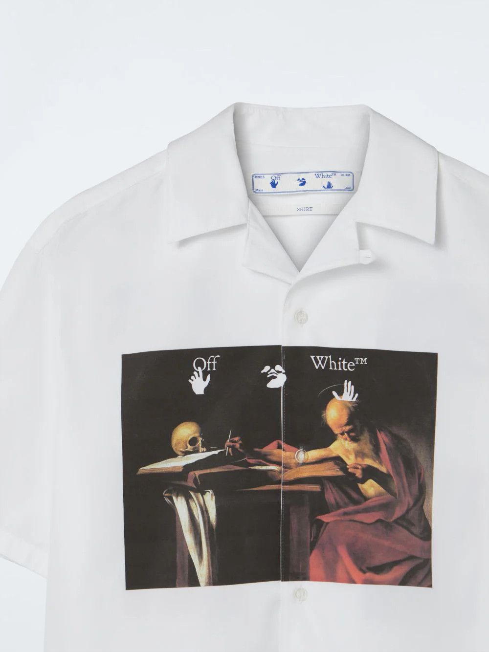 Off-White Off-White Caravaggio Holiday Shirt Size US S / EU 44-46 / 1 - 1 Thumbnail