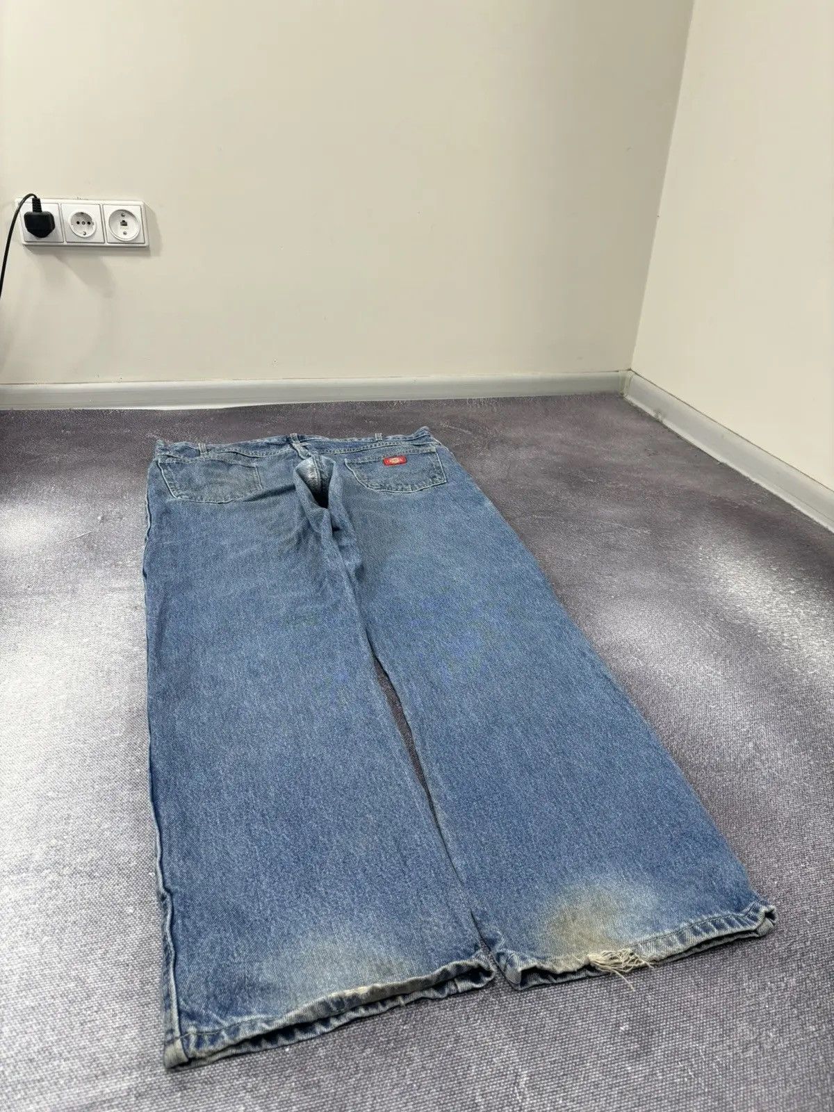 Dickies × Vintage Vintage Dickies Workwear Denim Y2K Regular Fit Hype Jeans Size US 42 / EU 58 - 3 Thumbnail