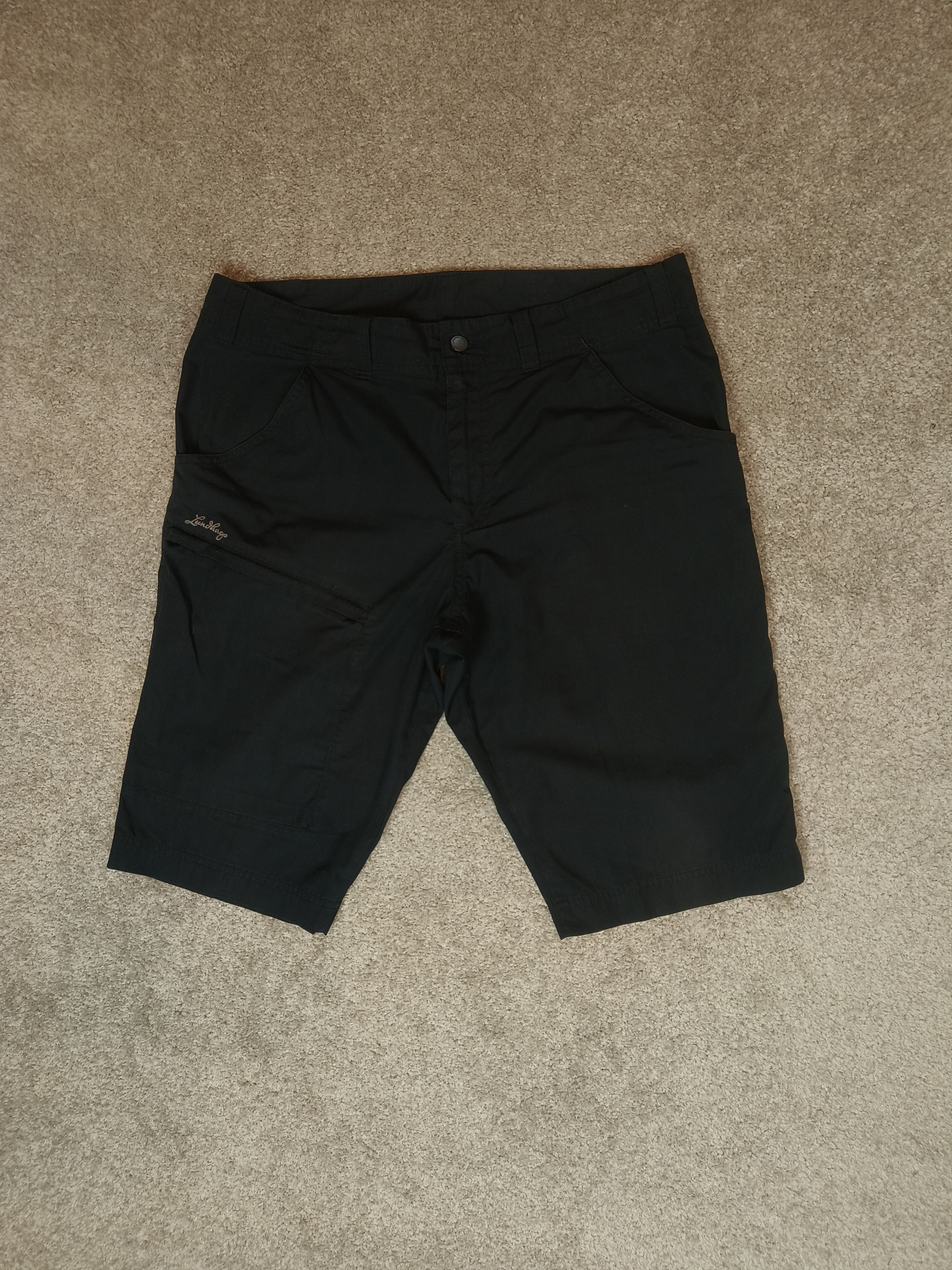 Other Lundhags Laisan Outdoor Men Black Technical Hiking Shorts Size US 33 - 1 Thumbnail