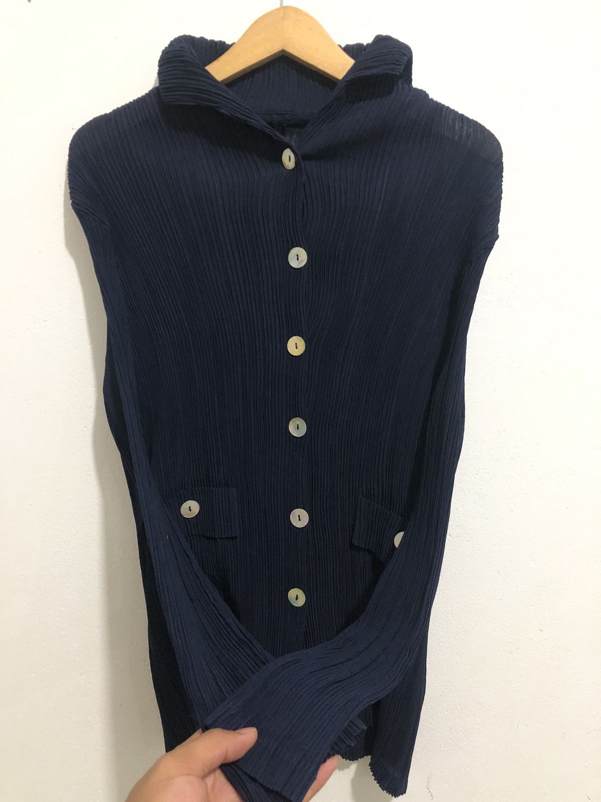 Japanese Brand Japanese Pleated Long sleeve issey style Size M / US 6-8 / IT 42-44 - 1 Thumbnail