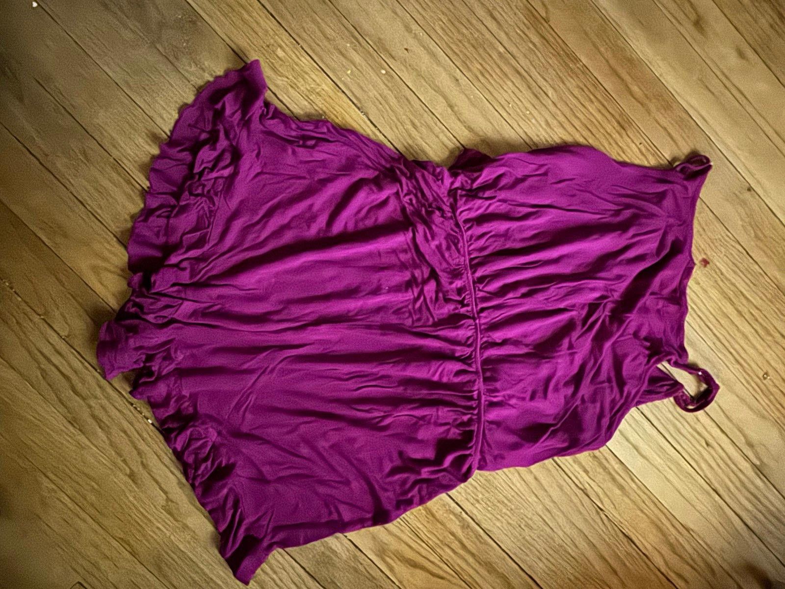 rue21 Large Purple Romper Size 36" / US 14 / IT 50 - 2 Thumbnail