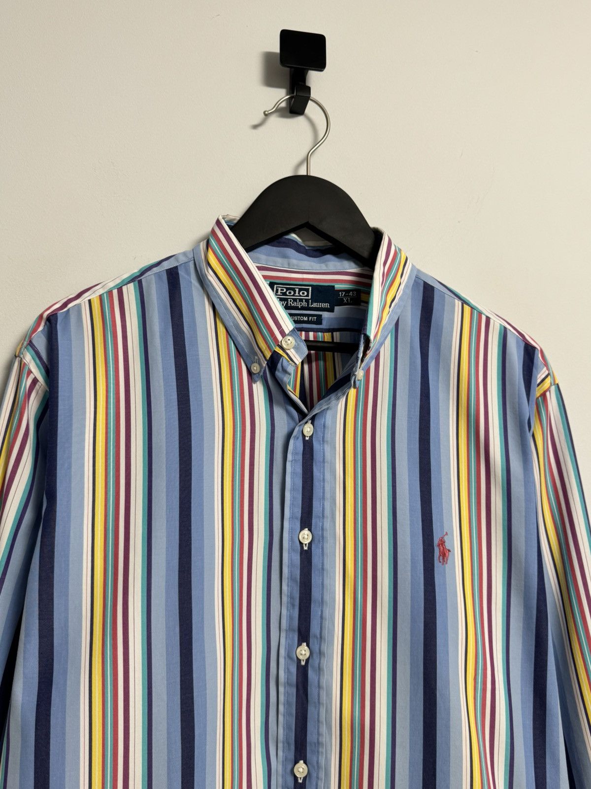 Polo Ralph Lauren Polo Ralph Lauren Button Up Shirt Vintage 90’s Size US XL / EU 56 / 4 - 2 Thumbnail