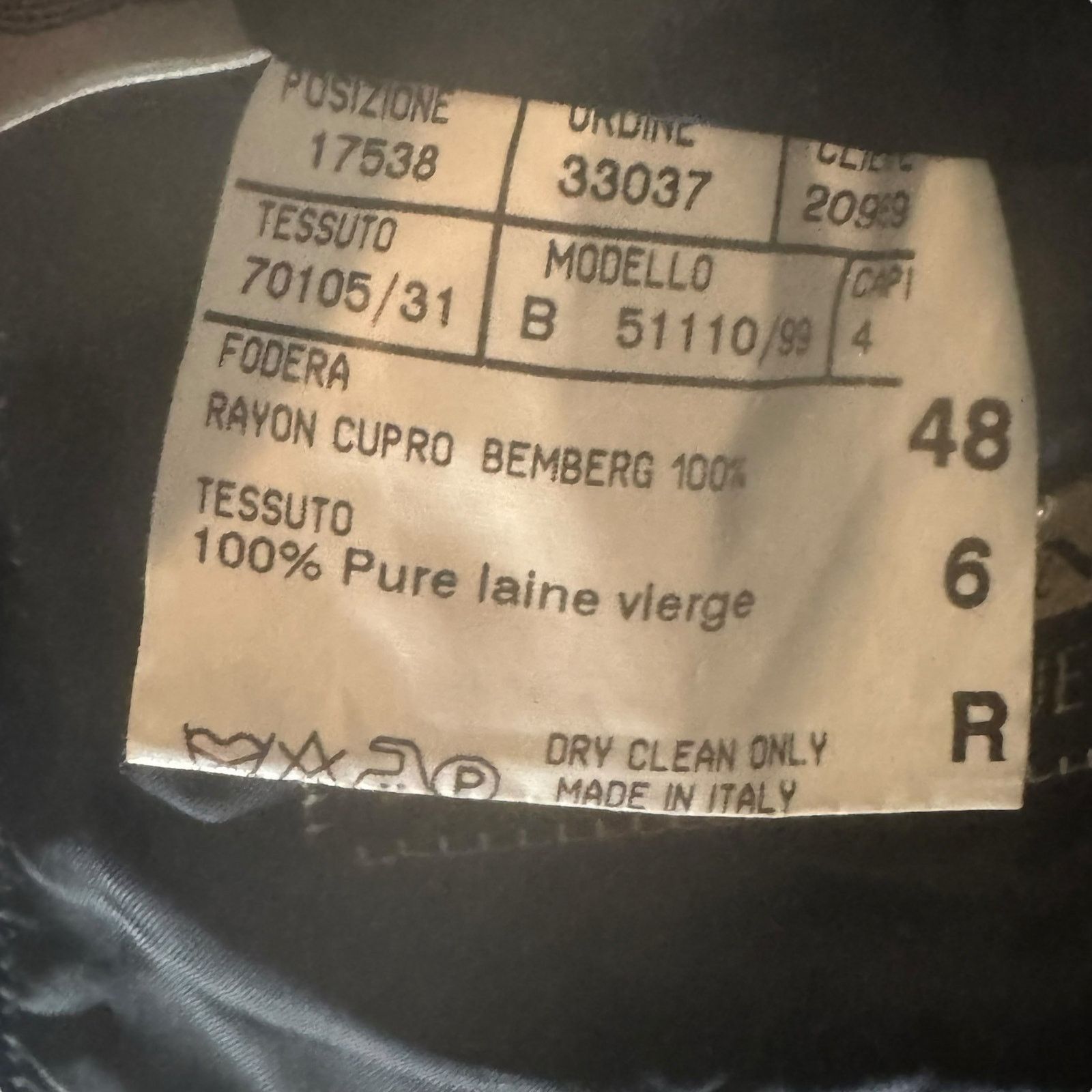 Lanvin LANVIN CLASSIQUE Pure Wool Overcoat 48R Italy Black Coat Size US M / EU 48-50 / 2 - 18 Thumbnail