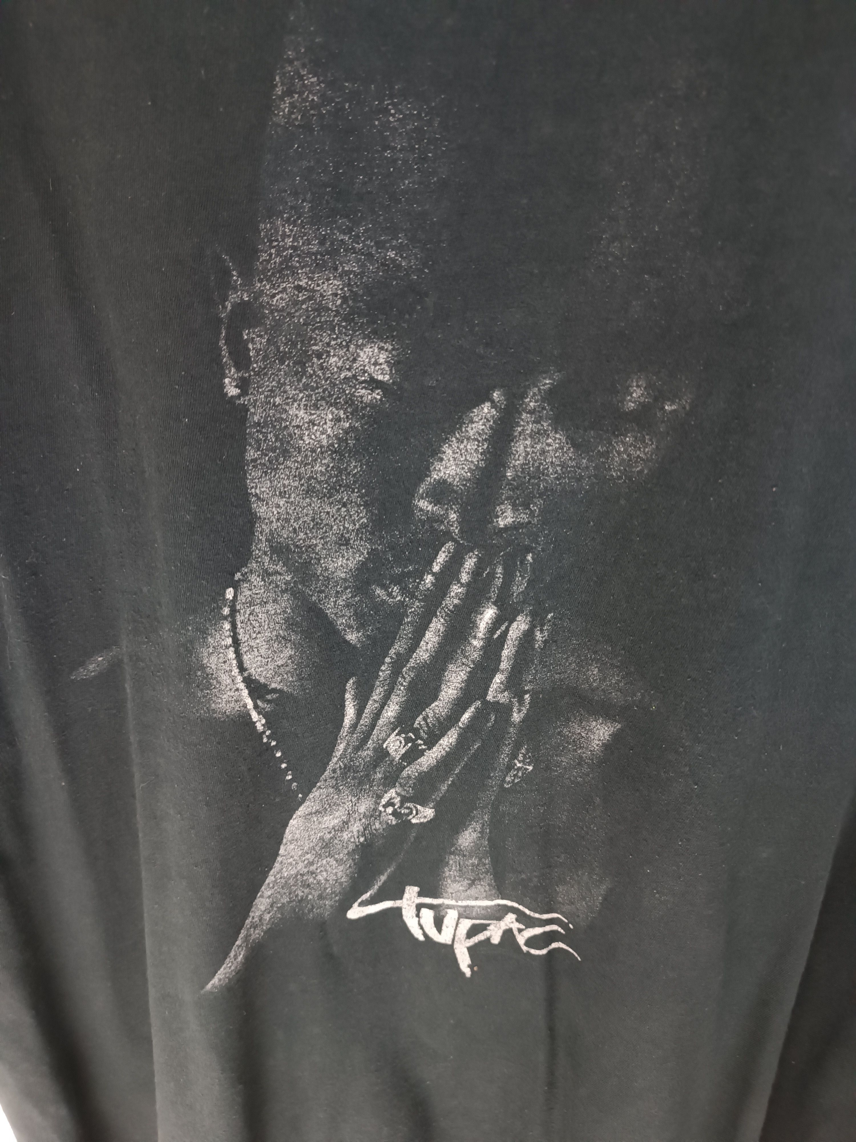 Rap Tees THRASHED FADED VINTAGE TUPAC SHAKUR RAP TEES BIGGIE SNOOP Size US XL / EU 56 / 4 - 8 Thumbnail