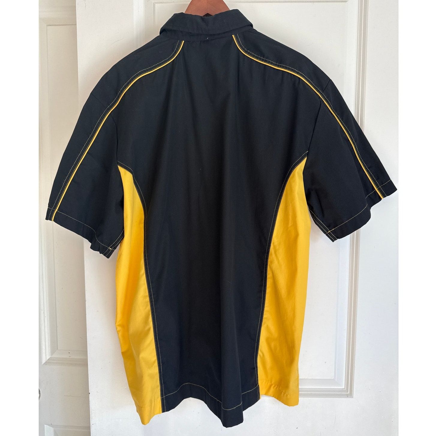 North End Mustang Sampling Racing/Work Shirt Black & Yellow XL Size US XL / EU 56 / 4 - 2 Thumbnail