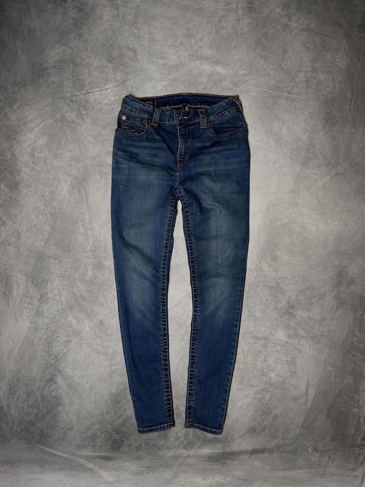 True Religion × Vintage True Religion skinny jeans women Size 30" / US 8 / IT 44 - 5 Thumbnail
