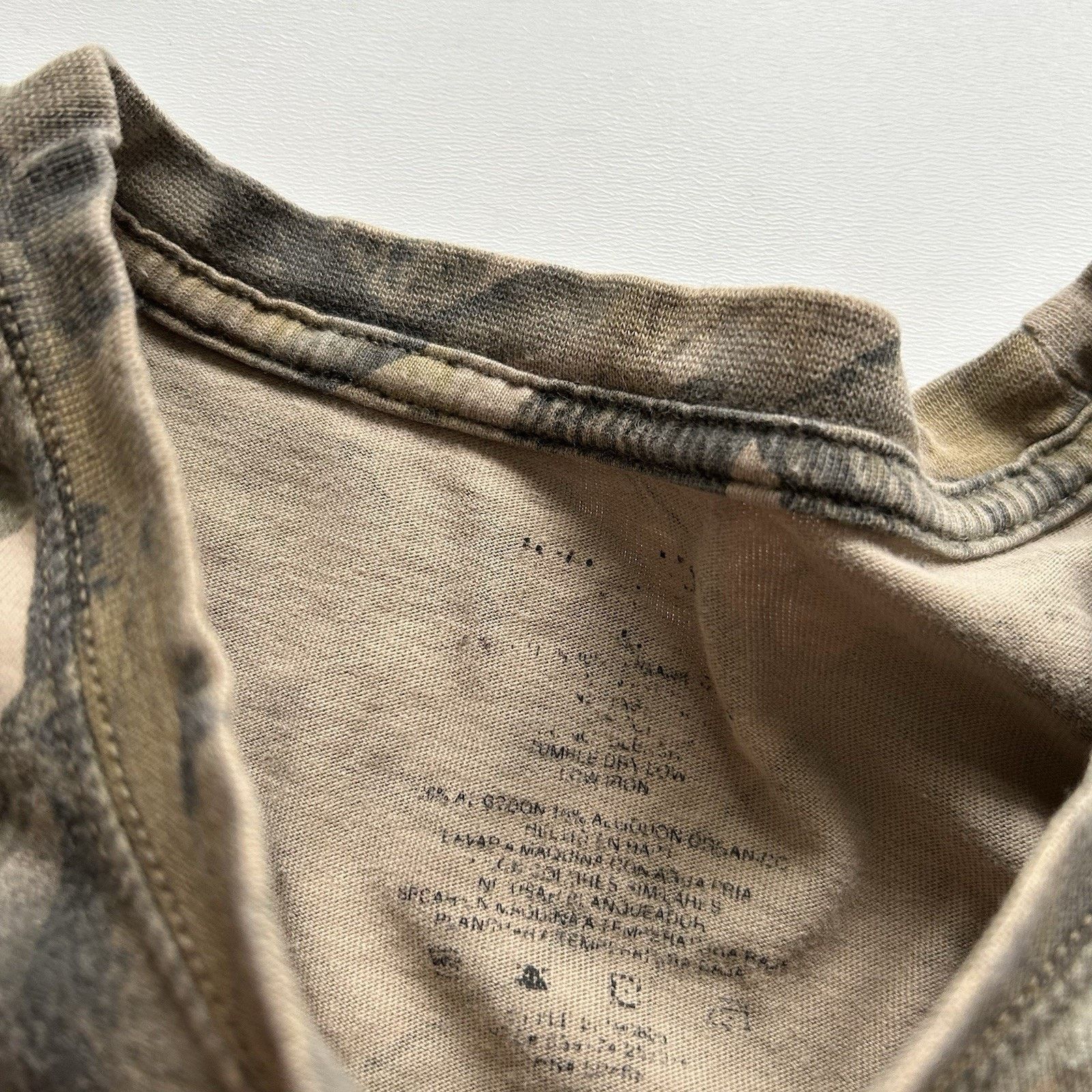 Realtree Vintage Realtree Camo Long Sleeve Pocket T Shirt Large Rare Size US L / EU 52-54 / 3 - 6 Thumbnail