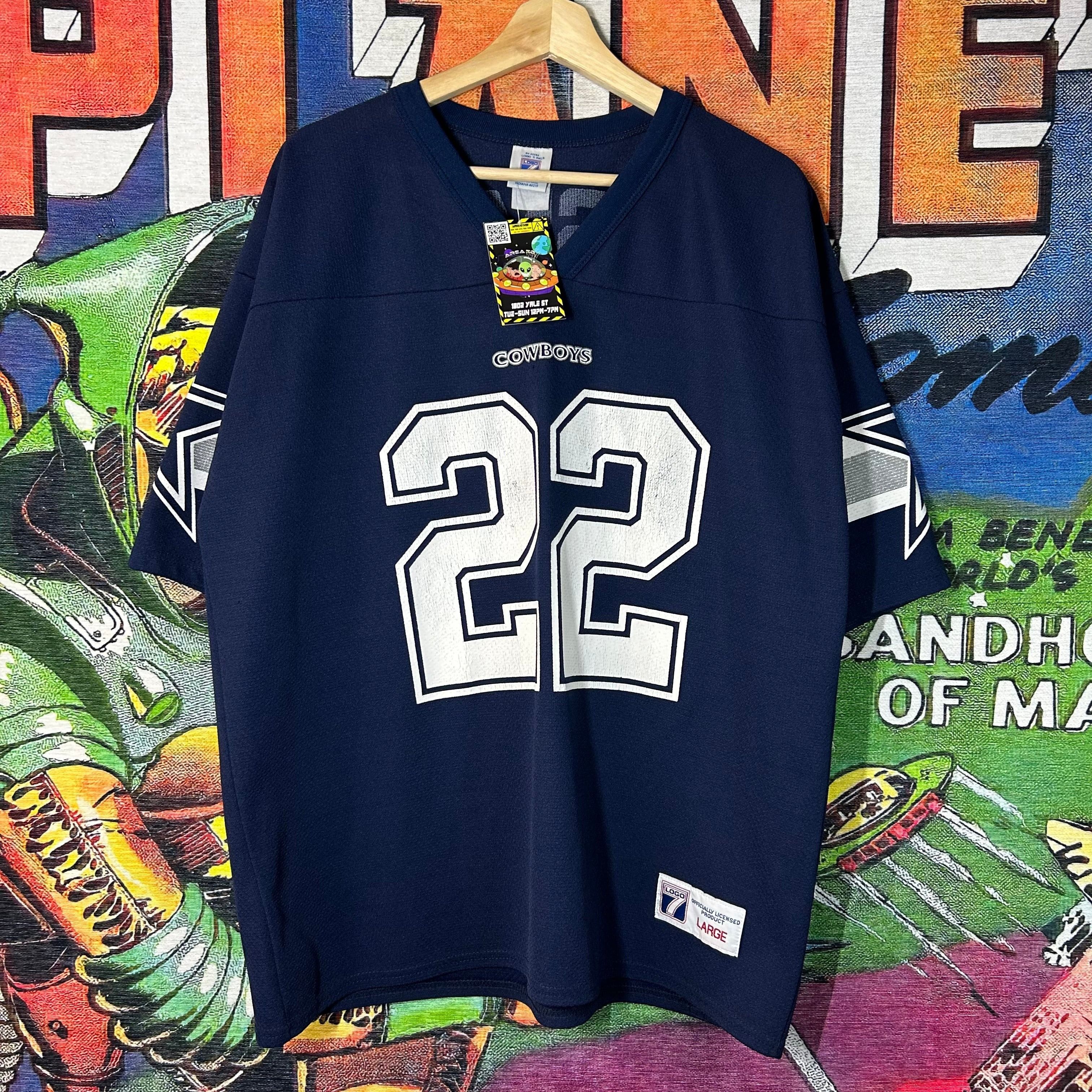 Vintage 90s Dallas Cowboys Emmitt Smith Football Jersey