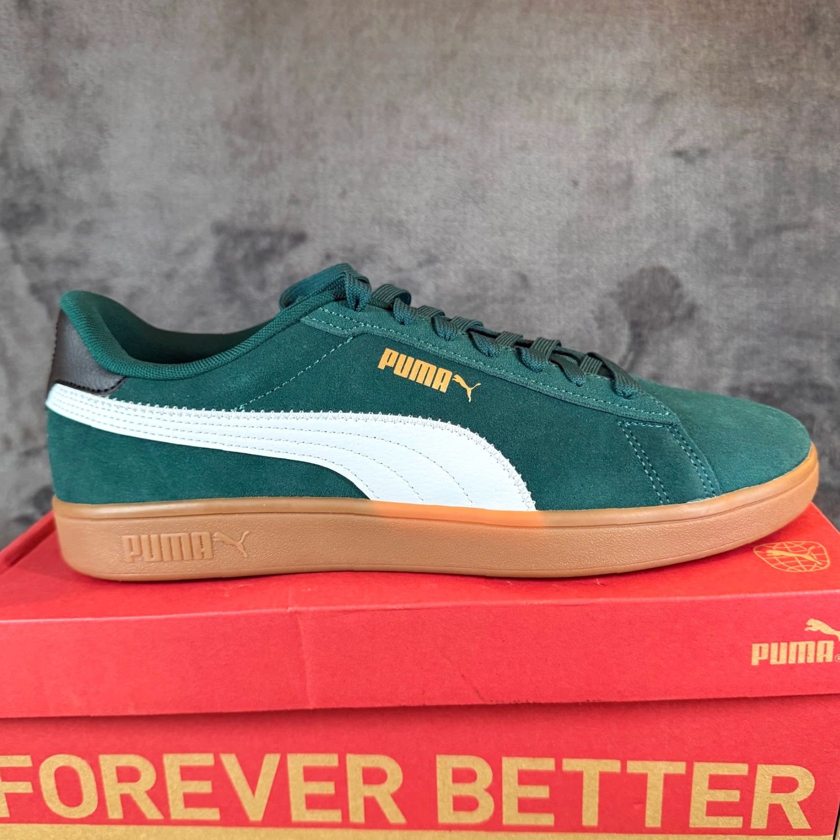 Puma Puma Smash 3.0 Year Of Sport Dark Myrtle Green Suede Gum Sole 397484-01 Mens 11 Size US 11 / EU 44 - 2 Thumbnail