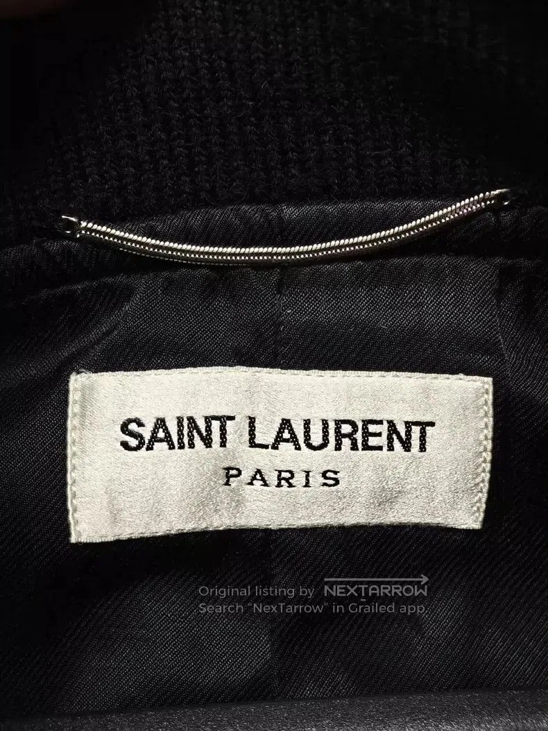 Saint Laurent Paris saint laurent embroidered baseball jacket. Size US L / EU 52-54 / 3 - 3 Thumbnail