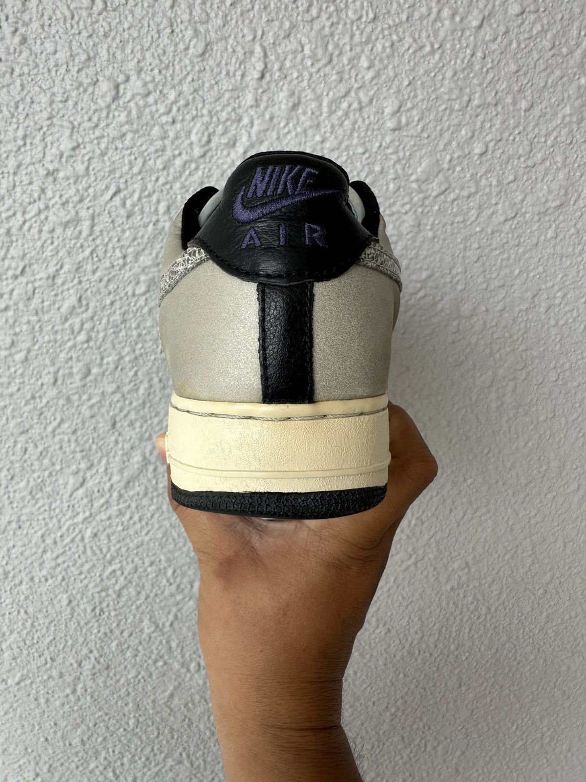 Nike RARE 2001 Air Force 1 Snakeskin OG Size US 8.5 / EU 41-42 - 5 Thumbnail