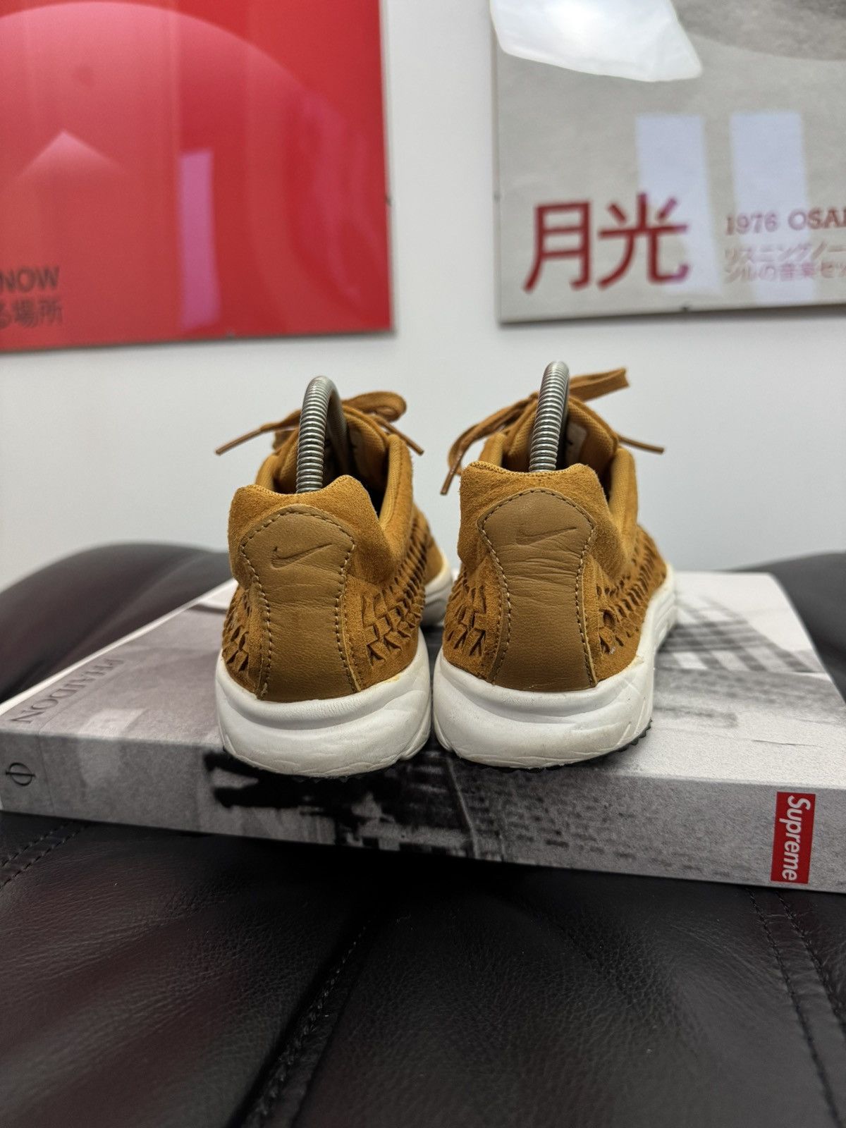 Nike Nike Mayfly Woven Low Mustard Sneakers Rare Streetwear Hype Size US 5.5 / EU 38 - 5 Thumbnail