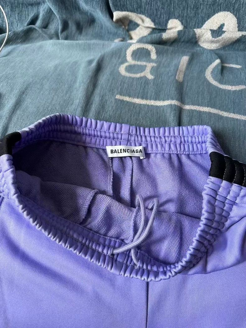 Balenciaga Balenciaga Purple Lock Trousers 2503-Nextarrow Size US 36 / EU 52 - 3 Thumbnail