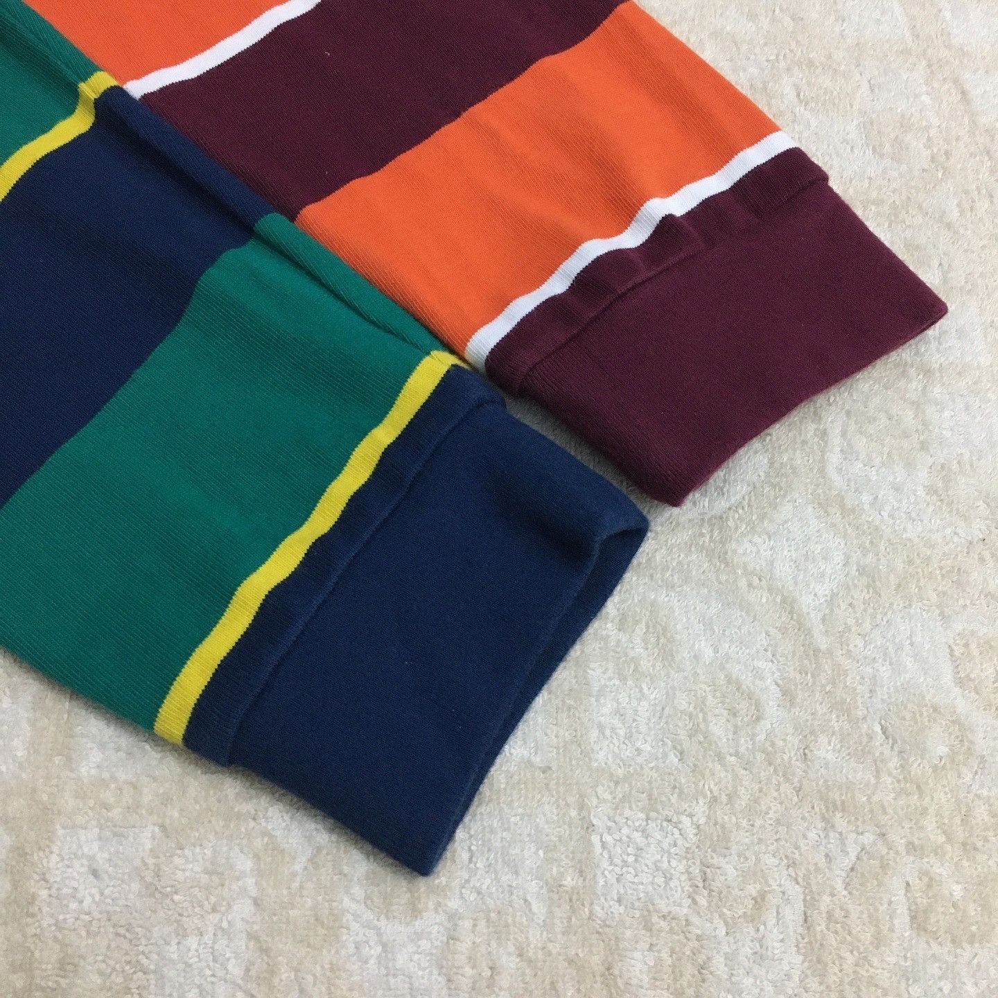 Designer Par Simons Polo Rugby Shirt Two Tone Size US L / EU 52-54 / 3 - 13 Thumbnail