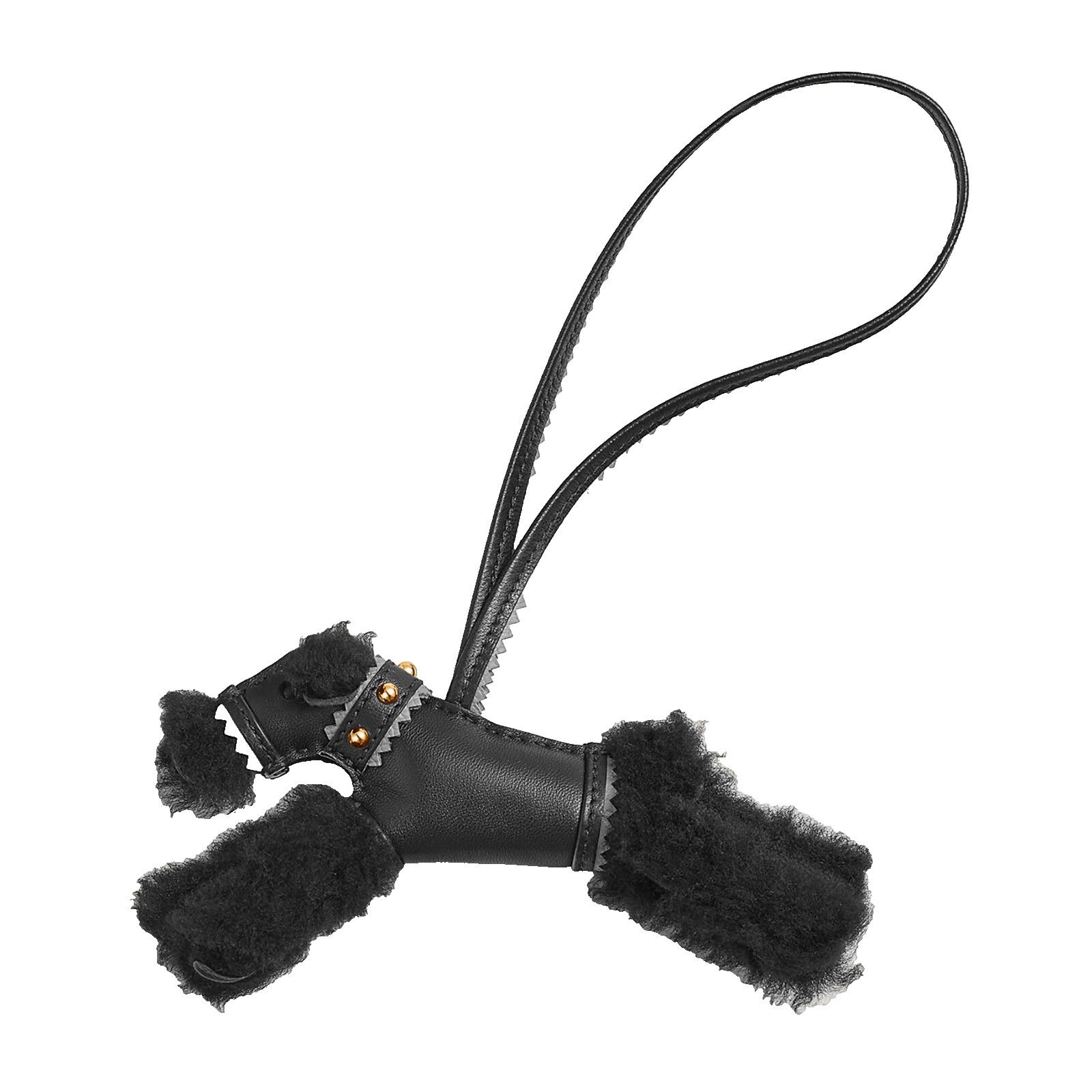 Hermes Hermes Budy Apic Dog Rodeo Rock Milo Leather Bag Charm Size ONE SIZE - 3 Thumbnail