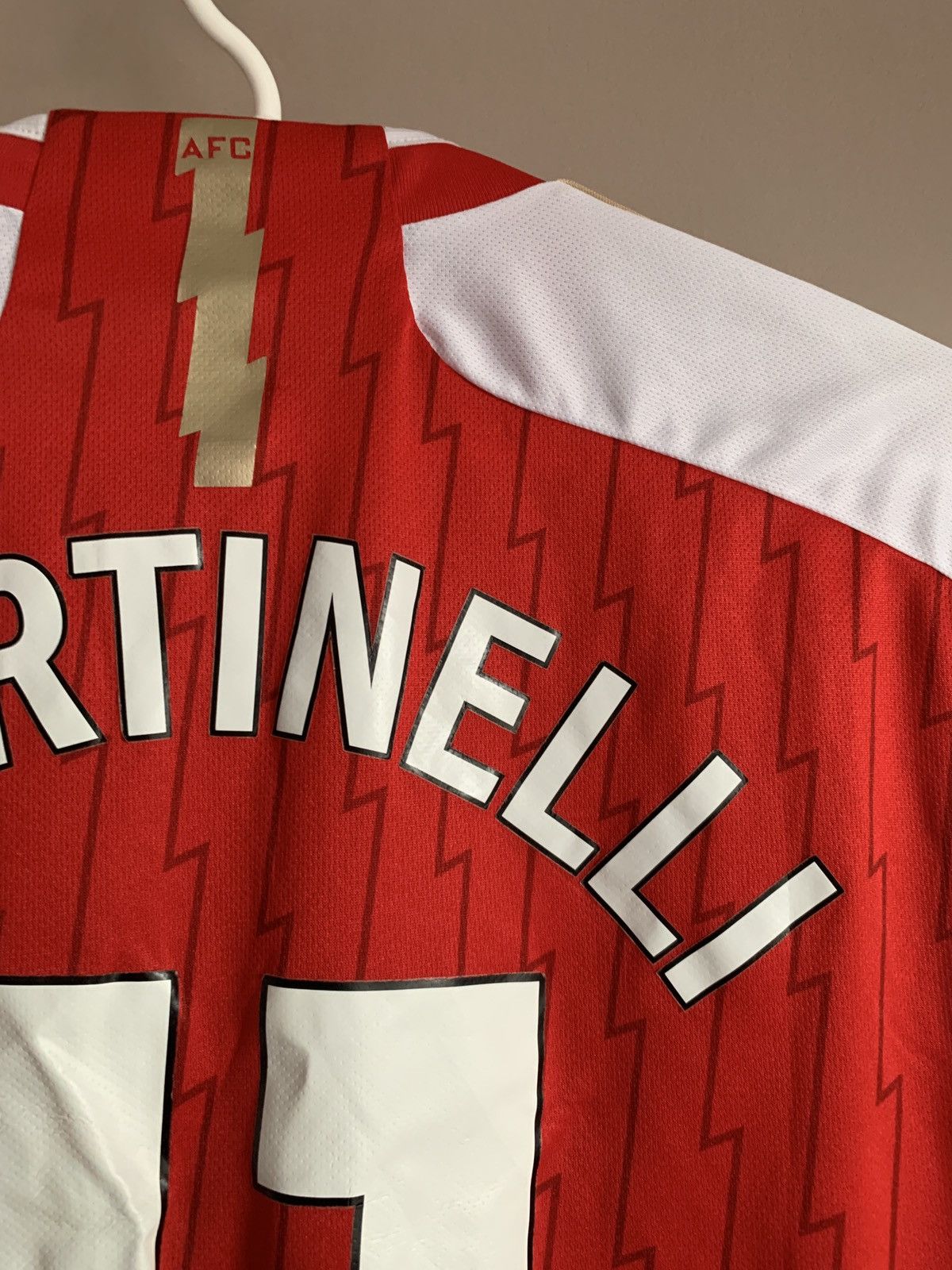 Adidas Arsenal London Football jersey Adidas Soccer MARTINELLI #11 Size US M / EU 48-50 / 2 - 13 Thumbnail