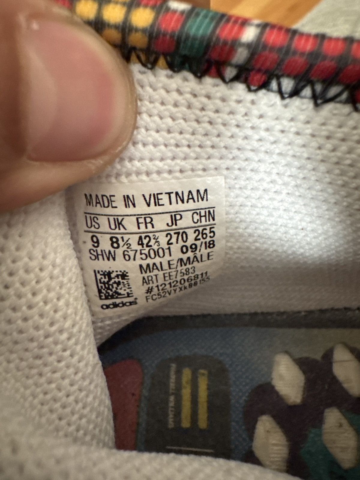 Adidas × Pharrell Adidas NMD Hu Pharrell Inspiration Pack White Size US 9 / EU 42 - 5 Thumbnail