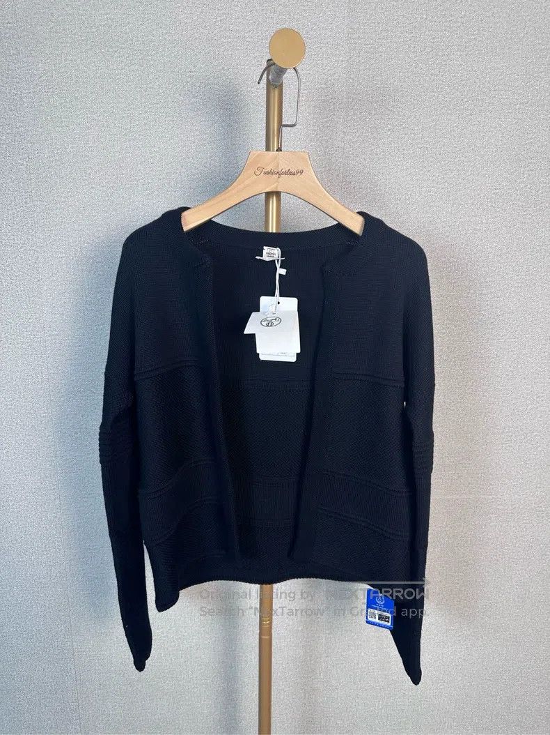 Hermes Hermes Black sweater cardigan Size XXS / US 00 / IT 34 - 1 Thumbnail