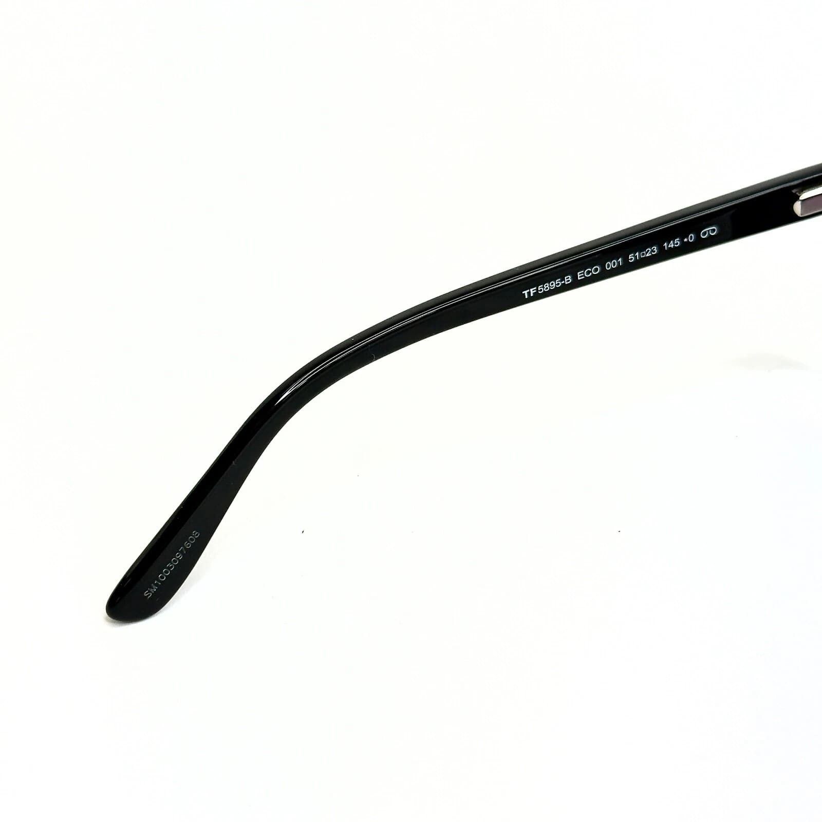 Tom Ford TOM FORD TF5895B 001 Black Magnetic Clip On Blue 5895 Size ONE SIZE - 8 Thumbnail