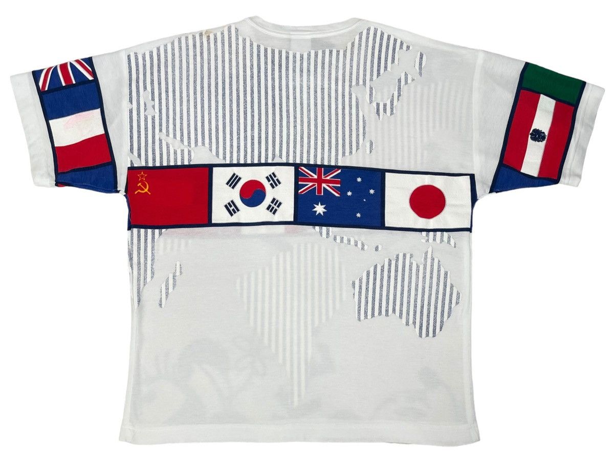 Vintage 90s VINTAGE FLAGS Tee Size US L / EU 52-54 / 3 - 2 Thumbnail
