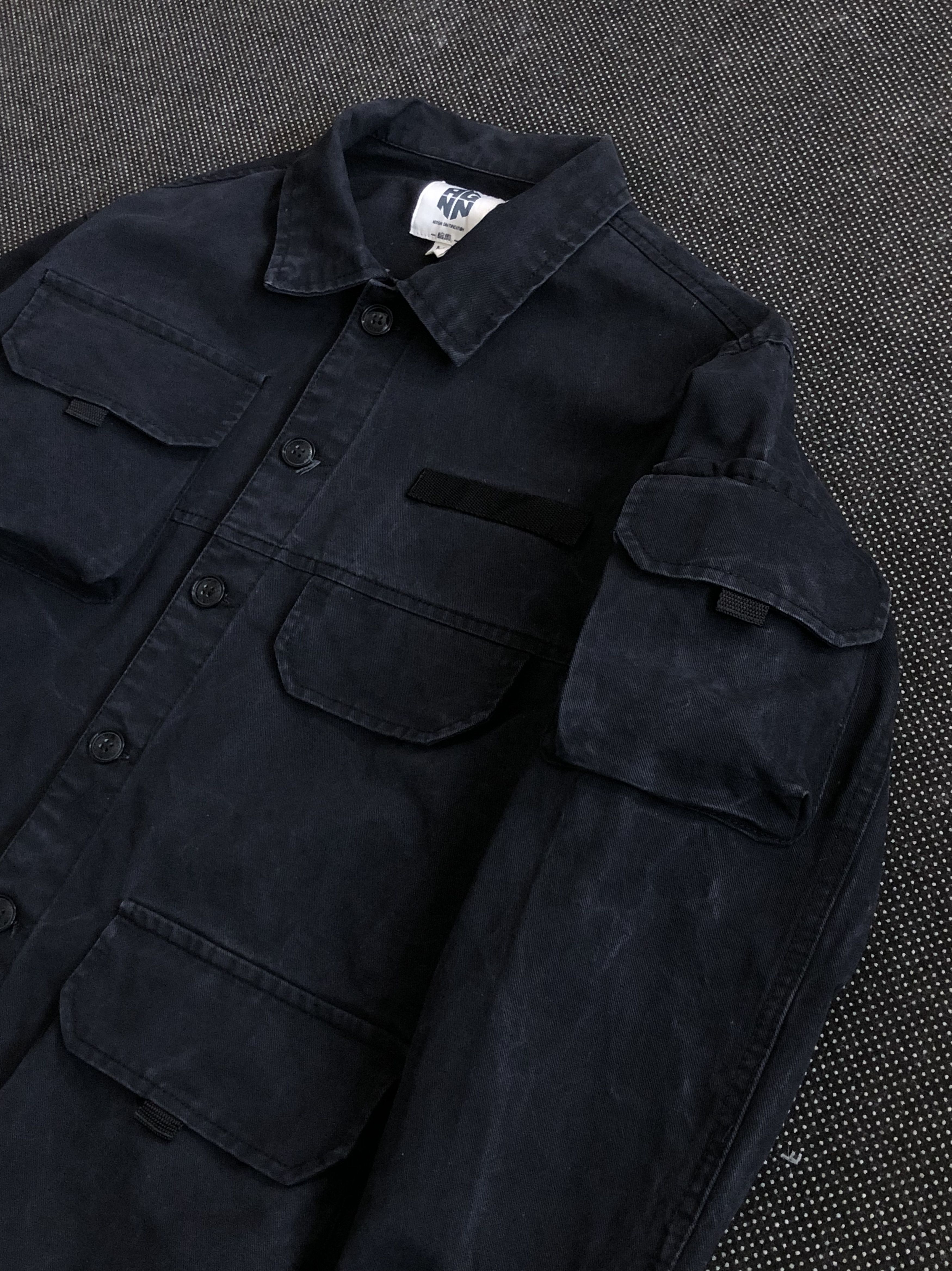 Artisan Outfitters RARE🔥ANGN ARTISAN WASHED DISTRESS CARGO WORK JACKET Size US M / EU 48-50 / 2 - 6 Thumbnail