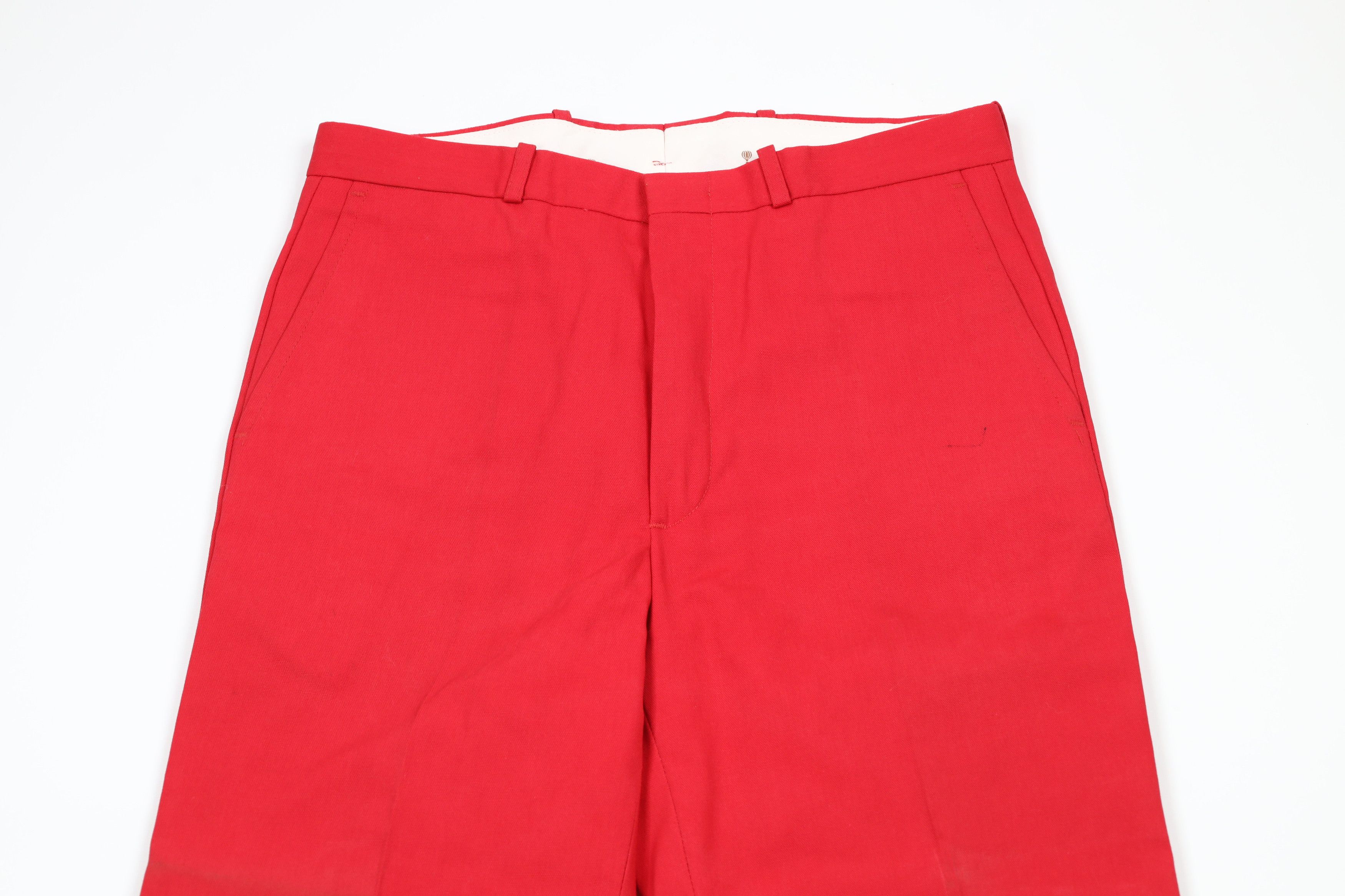 Vintage Deadstock Vintage 70s Streetwear Bottoms Chino Pants Red USA Size US 30 / EU 46 - 2 Thumbnail