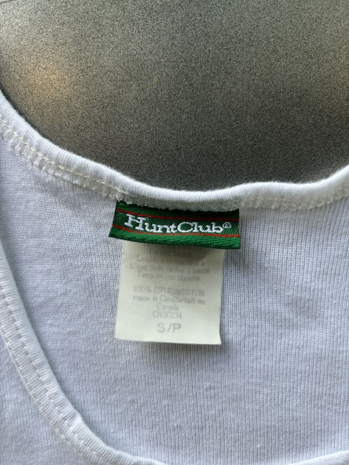 Vintage 1980s Vintage Tank Top 80s Blank Undershirt Wifebeater White Size US S / EU 44-46 / 1 - 3 Thumbnail
