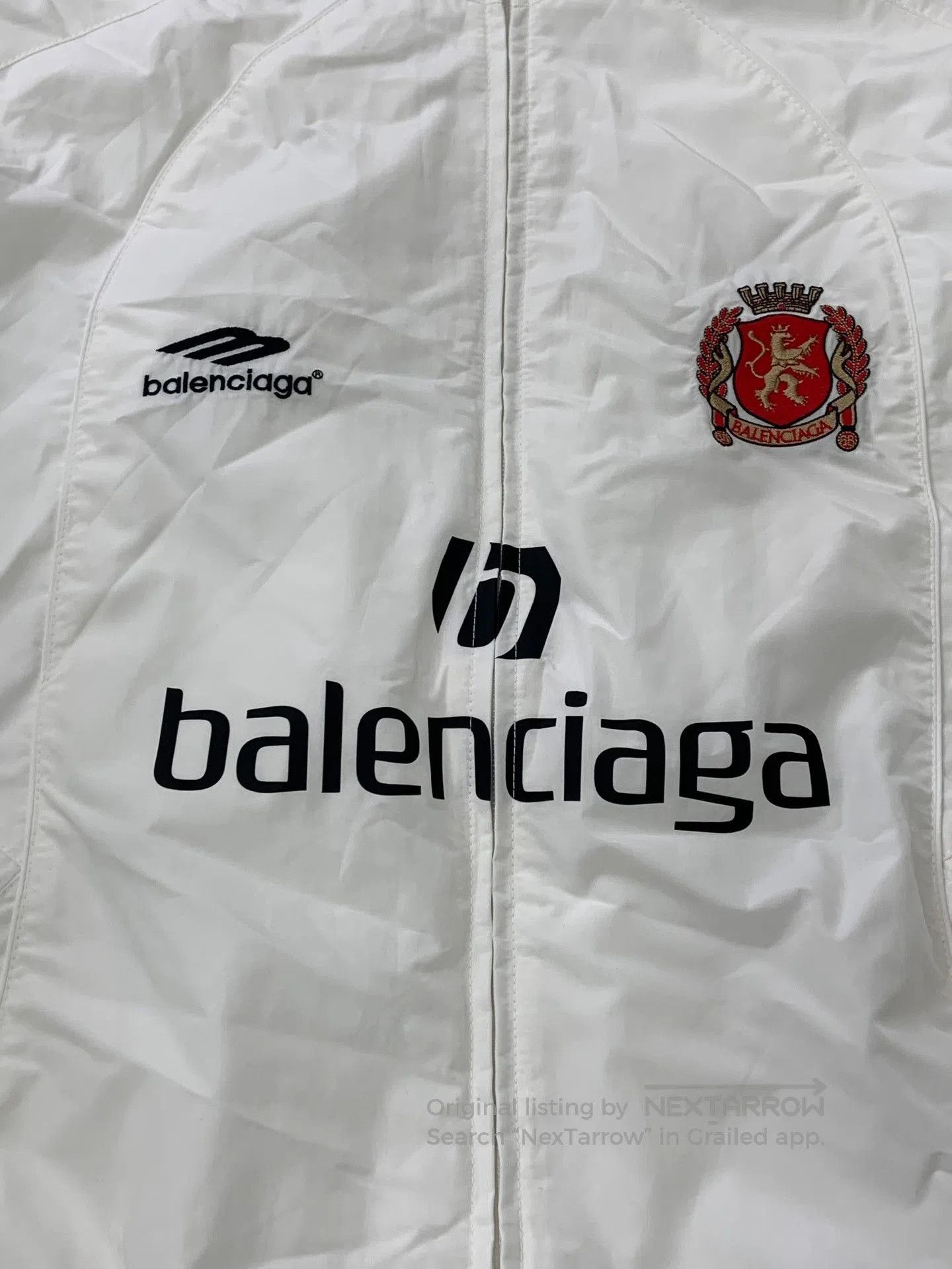 Balenciaga Balenciaga Logo Print Stand Collar Jacket Men's. Size US M / EU 48-50 / 2 - 3 Thumbnail