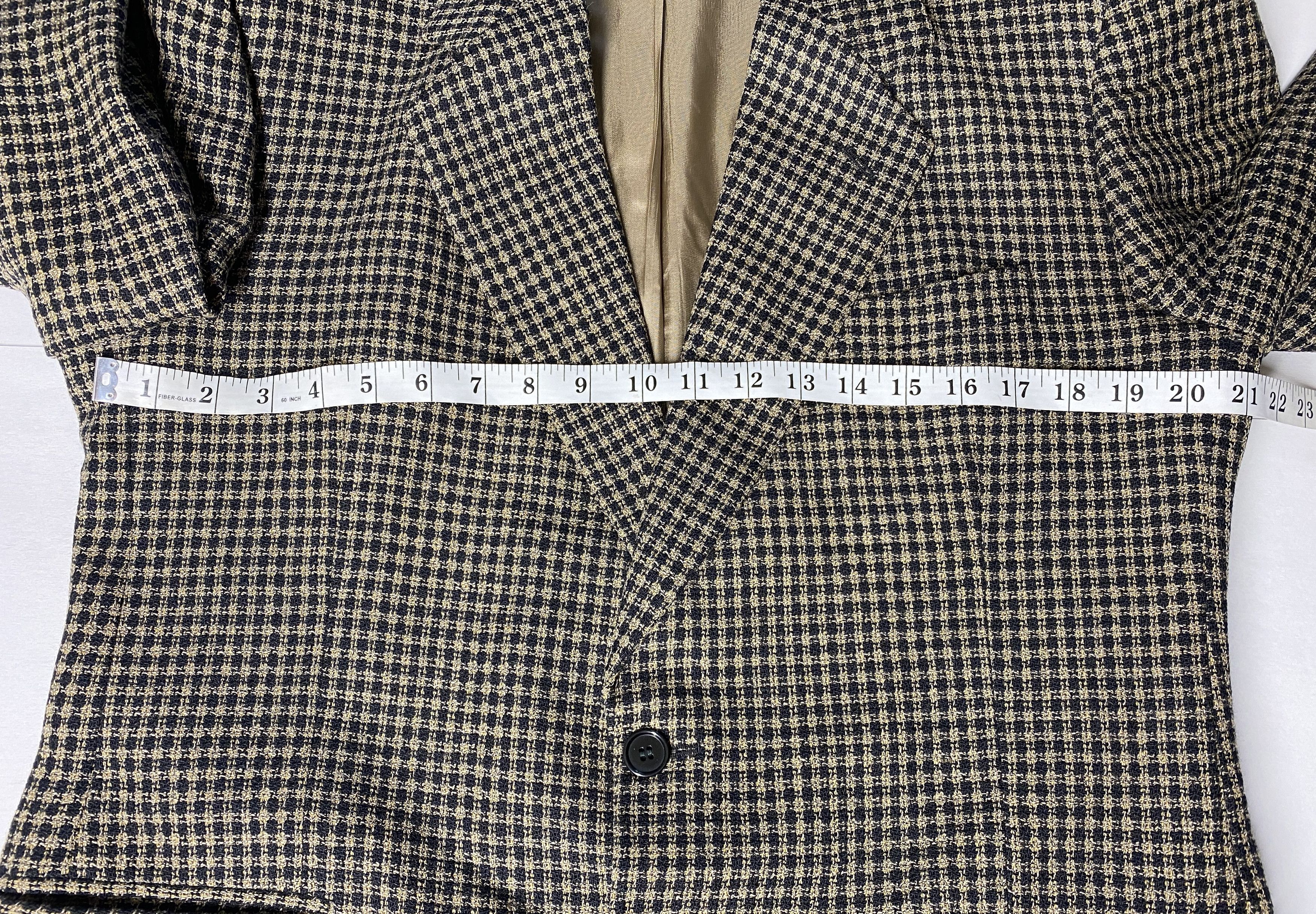 Vintage Vintage Checkered Jacket Chest 43" Sport Coat Plaid Jacket Size US L / EU 52-54 / 3 - 5 Thumbnail