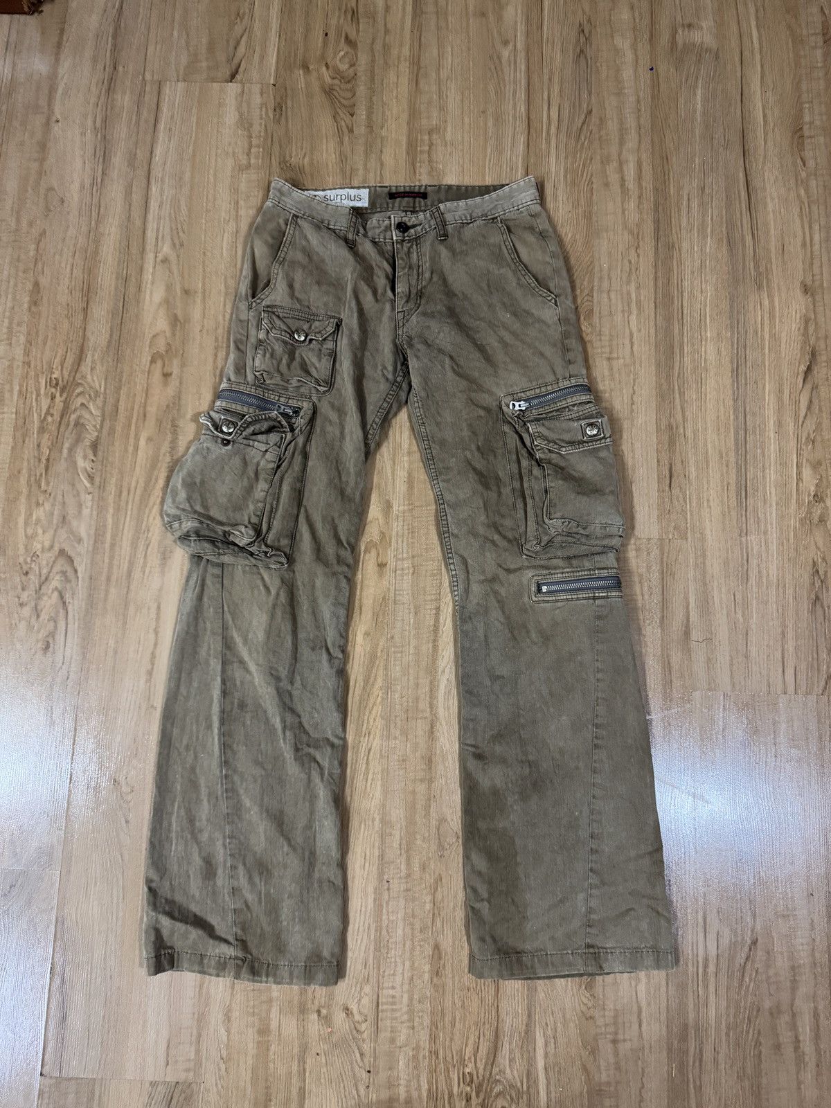 Japanese Brand SURPLUS GAS MASK TACTICAL PANTS Size US 30 / EU 46 - 1 Thumbnail