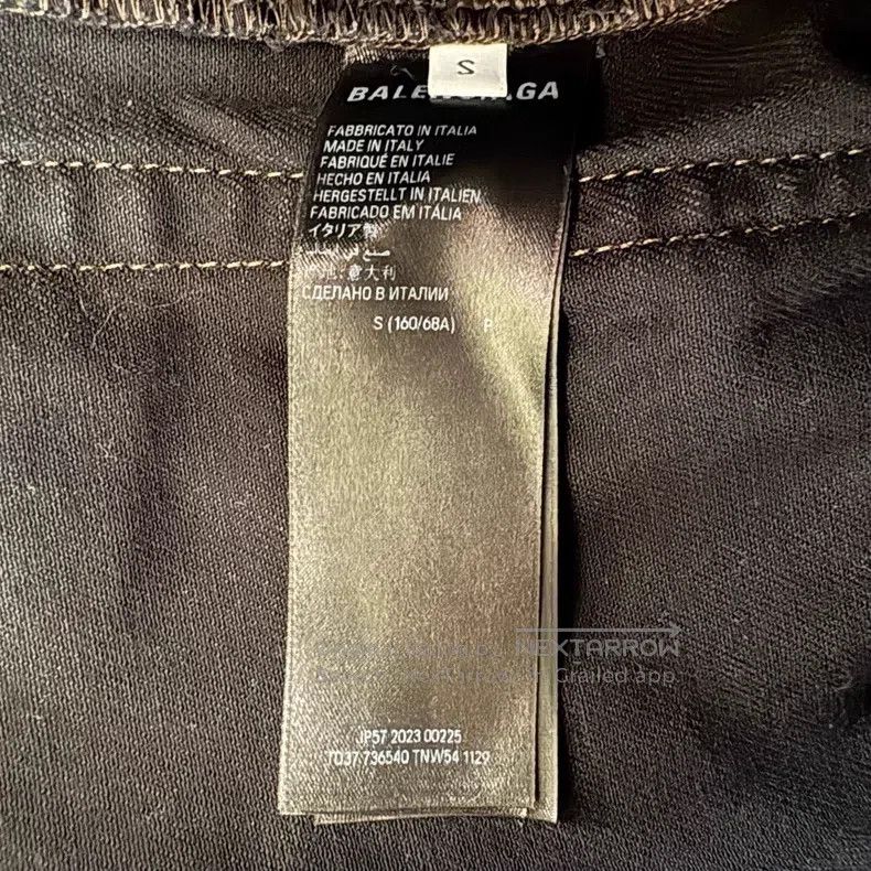 Balenciaga Balenciaga size S Straight Leg Destroyed Denim Pants Size US 28 / EU 44 - 7 Thumbnail