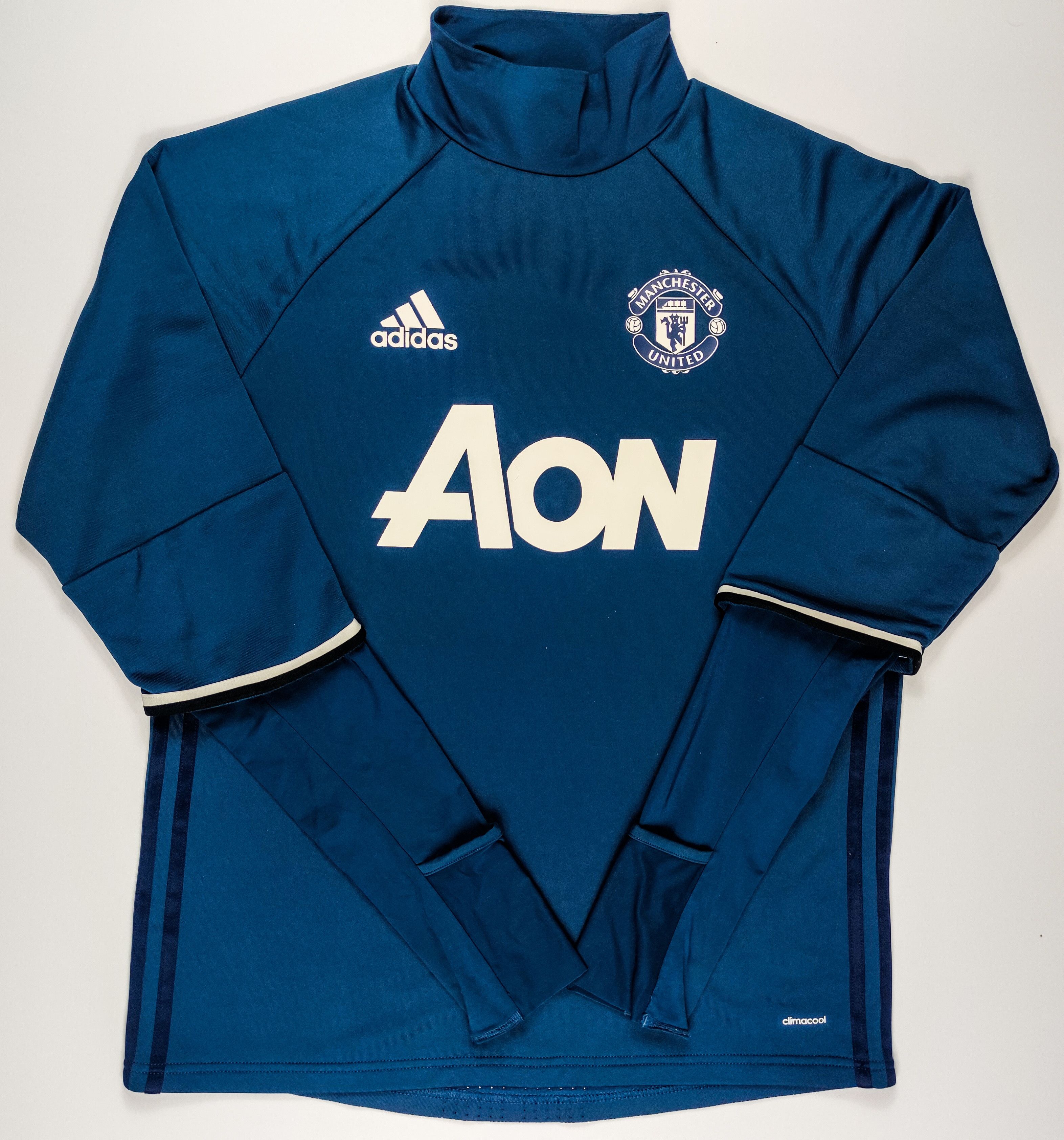 Manchester United 2016 2017 Adidas Training Sweatshirt Track