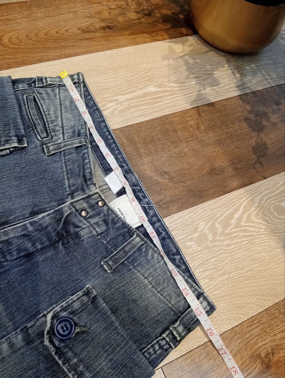 Japanese Brand QUADRO JAPAN STRETCH DENIM JEANS Size US 31 - 11 Thumbnail
