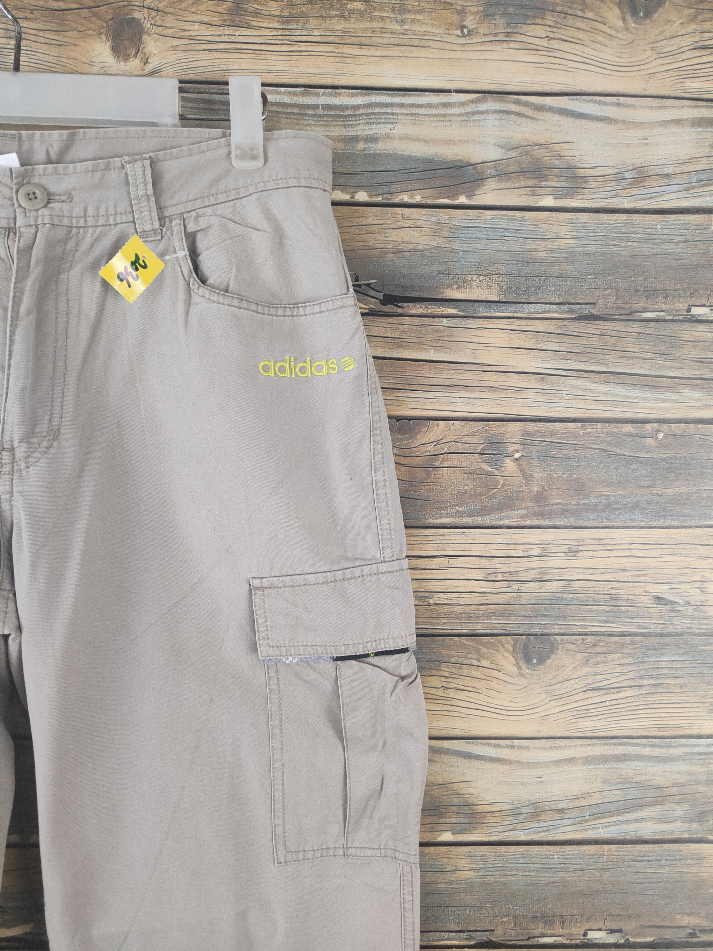 Adidas DL Adidas Beige Multipocket Cargo Pants #2036 Size US 31 - 6 Thumbnail