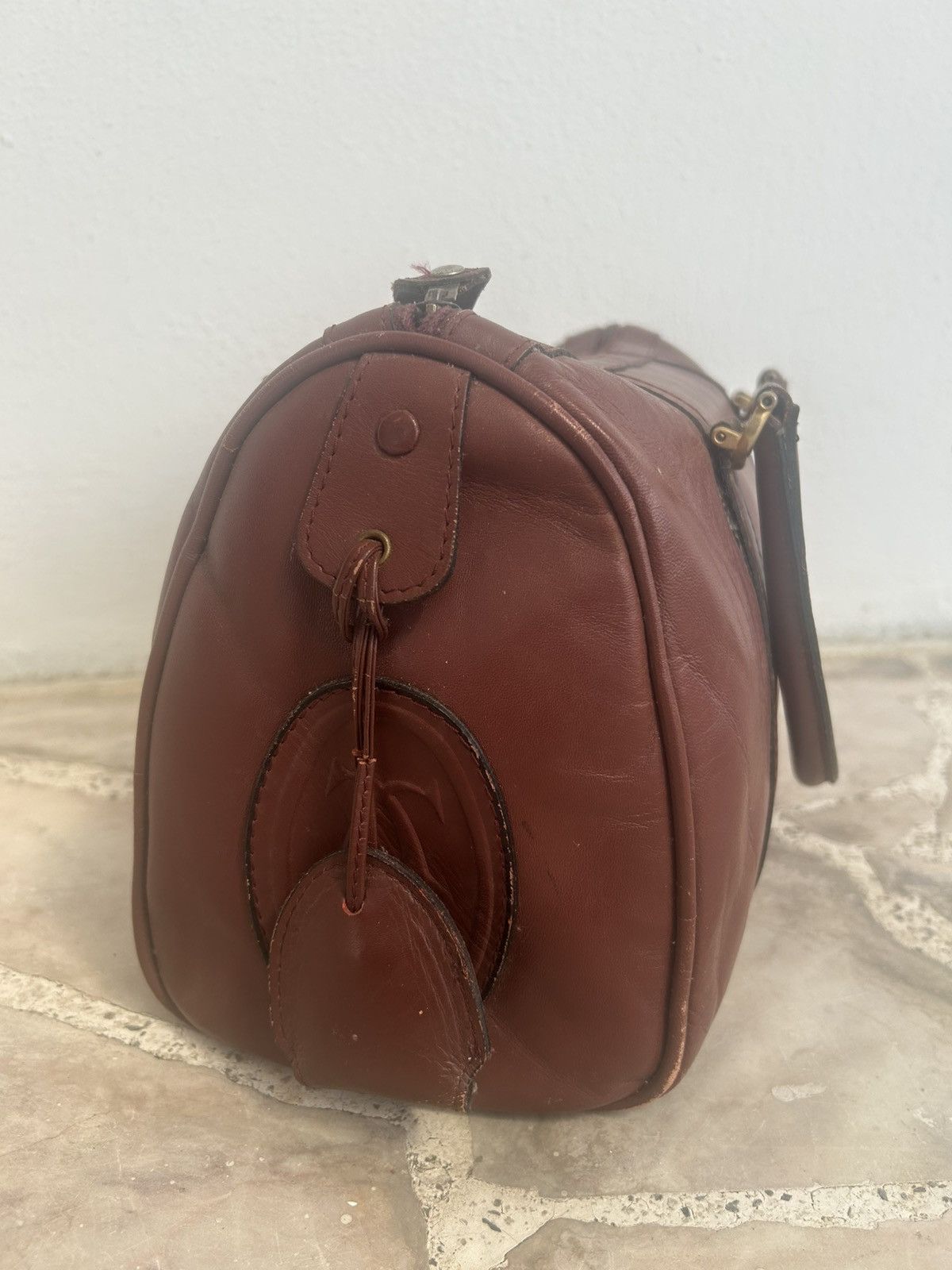 Cartier Wine Red Duffel Bag Vintage Cartier Size ONE SIZE - 7 Thumbnail
