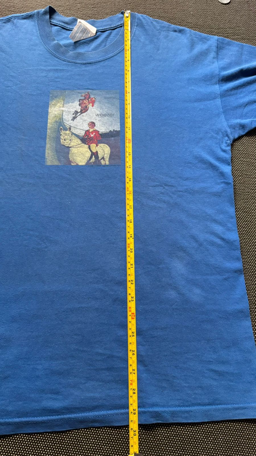 Band Tees Vintage Weezer 2000 Half Pipe Horse Shirt Size US L / EU 52-54 / 3 - 8 Thumbnail