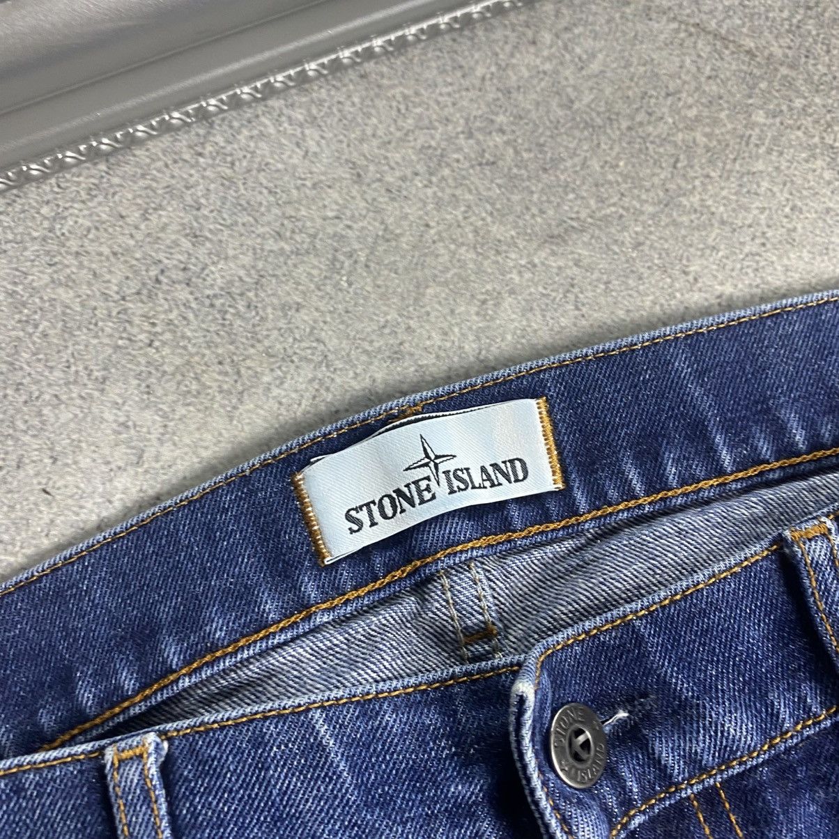Stone Island Jeans Patch Logo