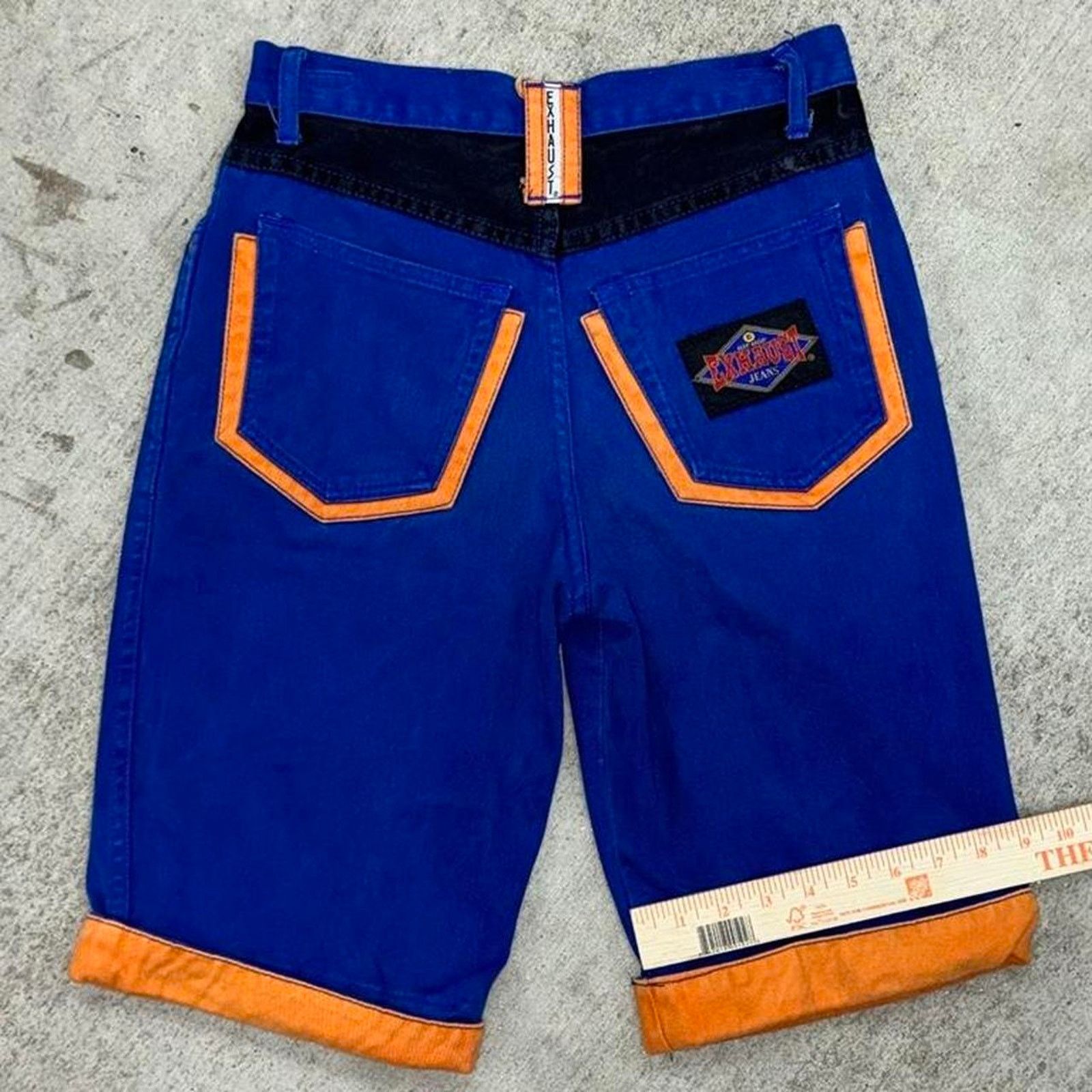 Vintage Vintage 90s exhaust jorts Size US 26 / EU 42 - 3 Thumbnail